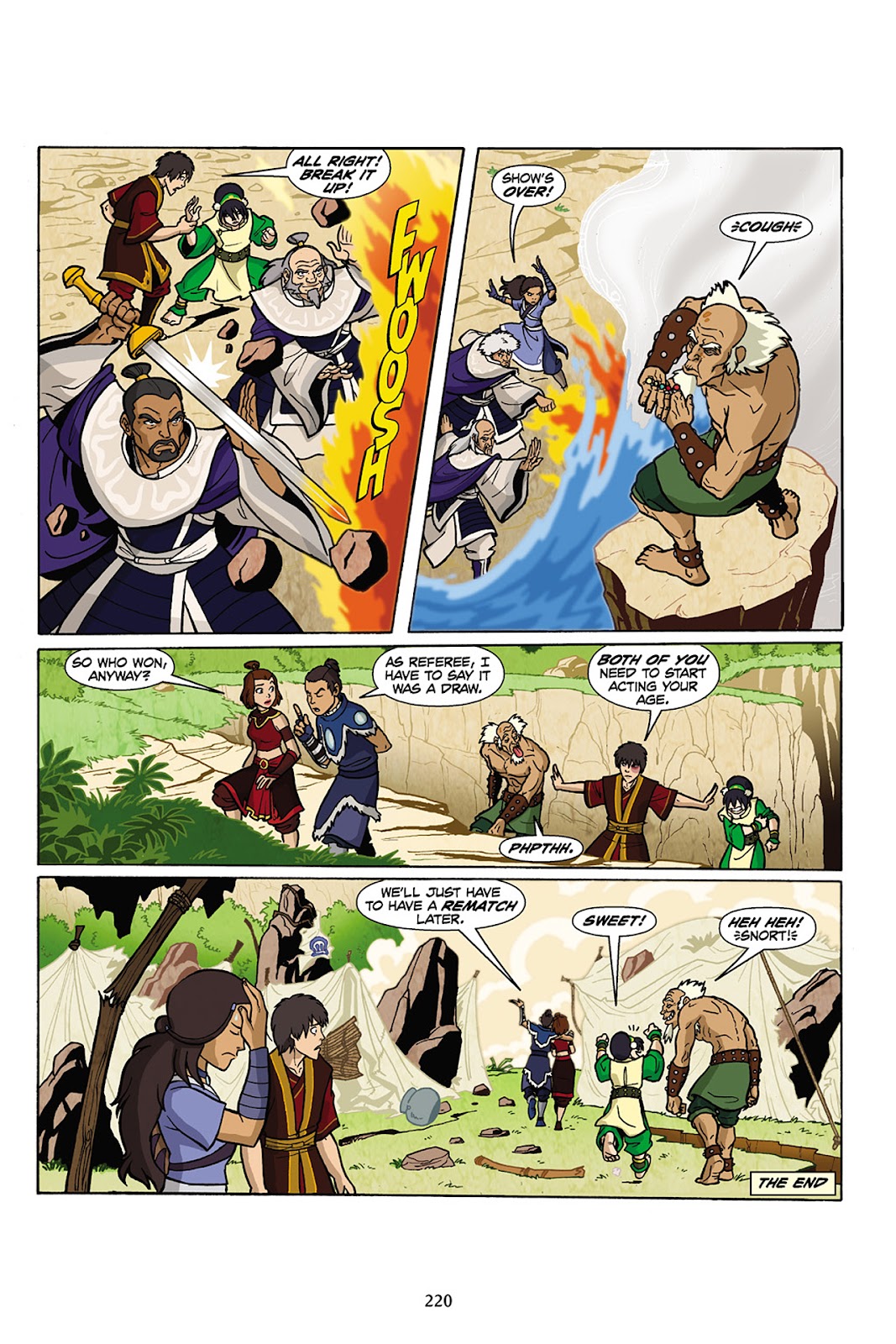 Nickelodeon Avatar: The Last Airbender - The Lost Adventures issue Full - Page 221