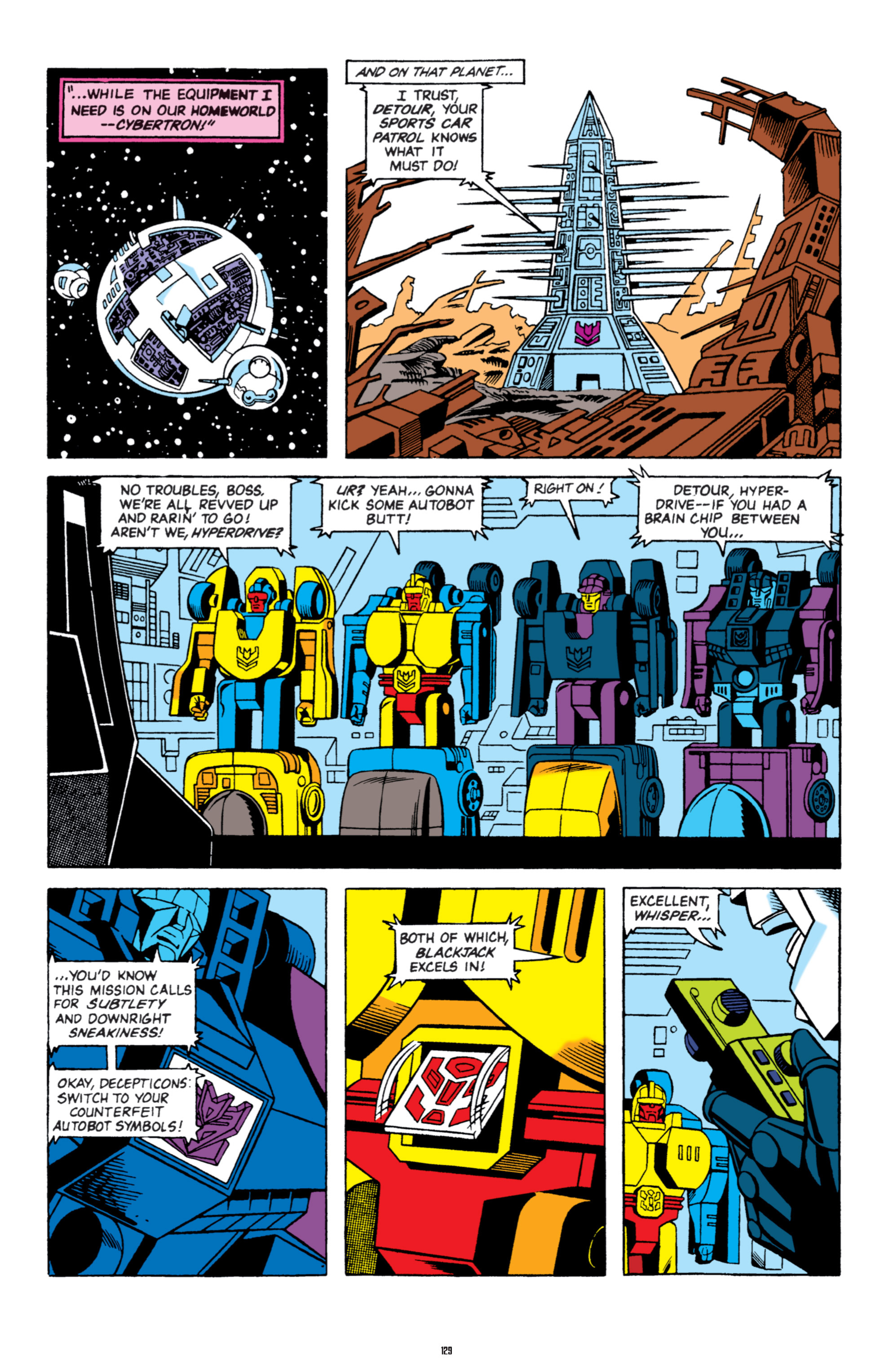 Read online The Transformers Classics comic -  Issue # TPB 5 - 130