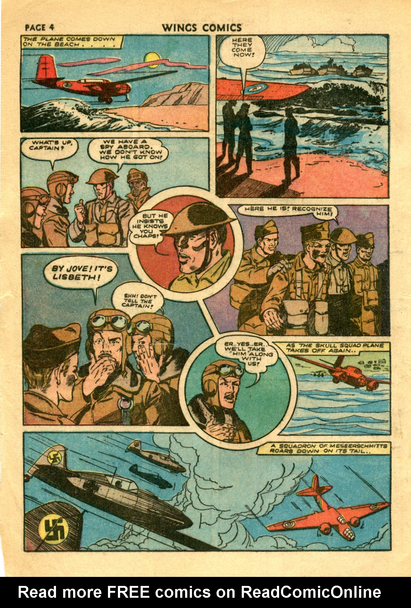 Read online Wings Comics comic -  Issue #25 - 6