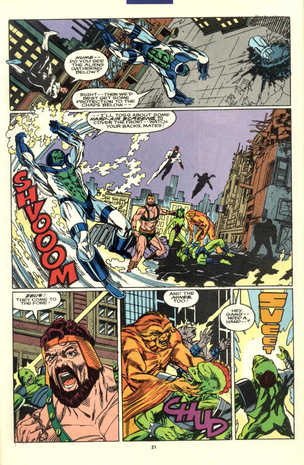 Read online Alpha Flight (1983) comic -  Issue #99 - 16