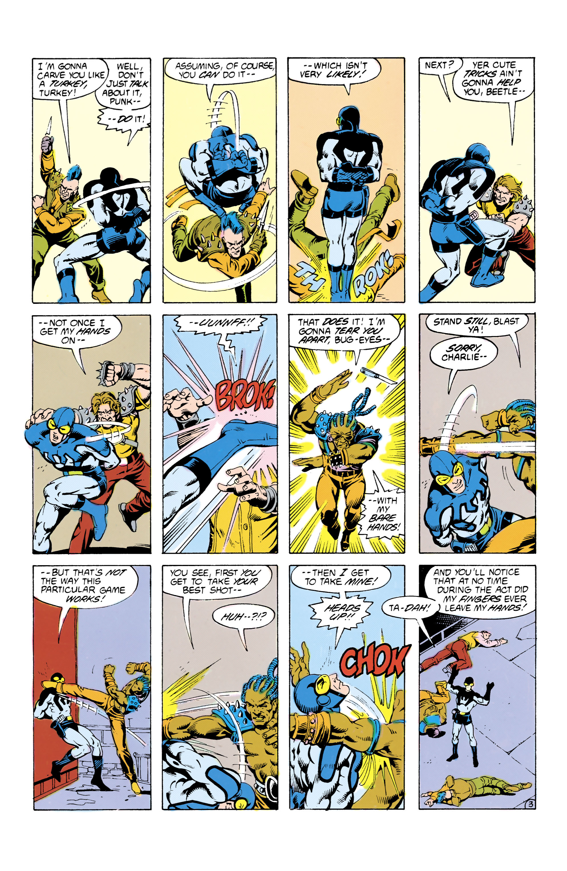 Read online Blue Beetle (1986) comic -  Issue #9 - 4