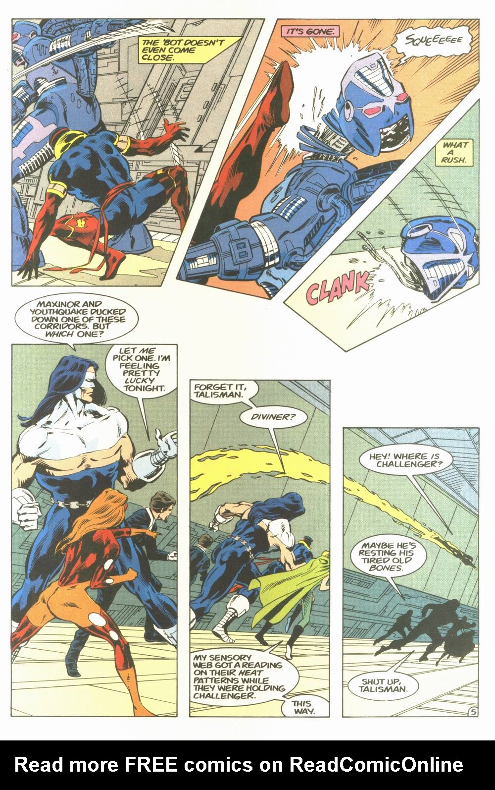 Read online Justice Machine comic -  Issue #1 - 7