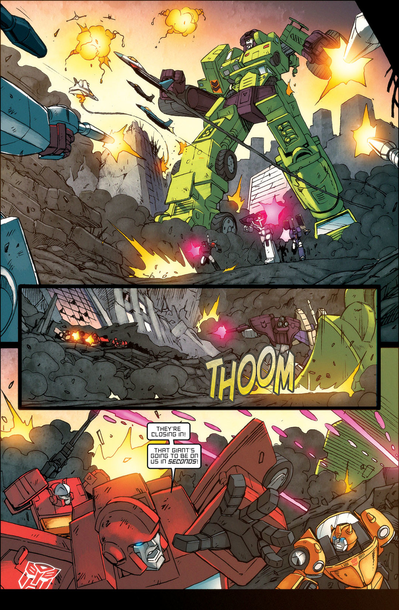 Read online The Transformers: All Hail Megatron comic -  Issue #11 - 11