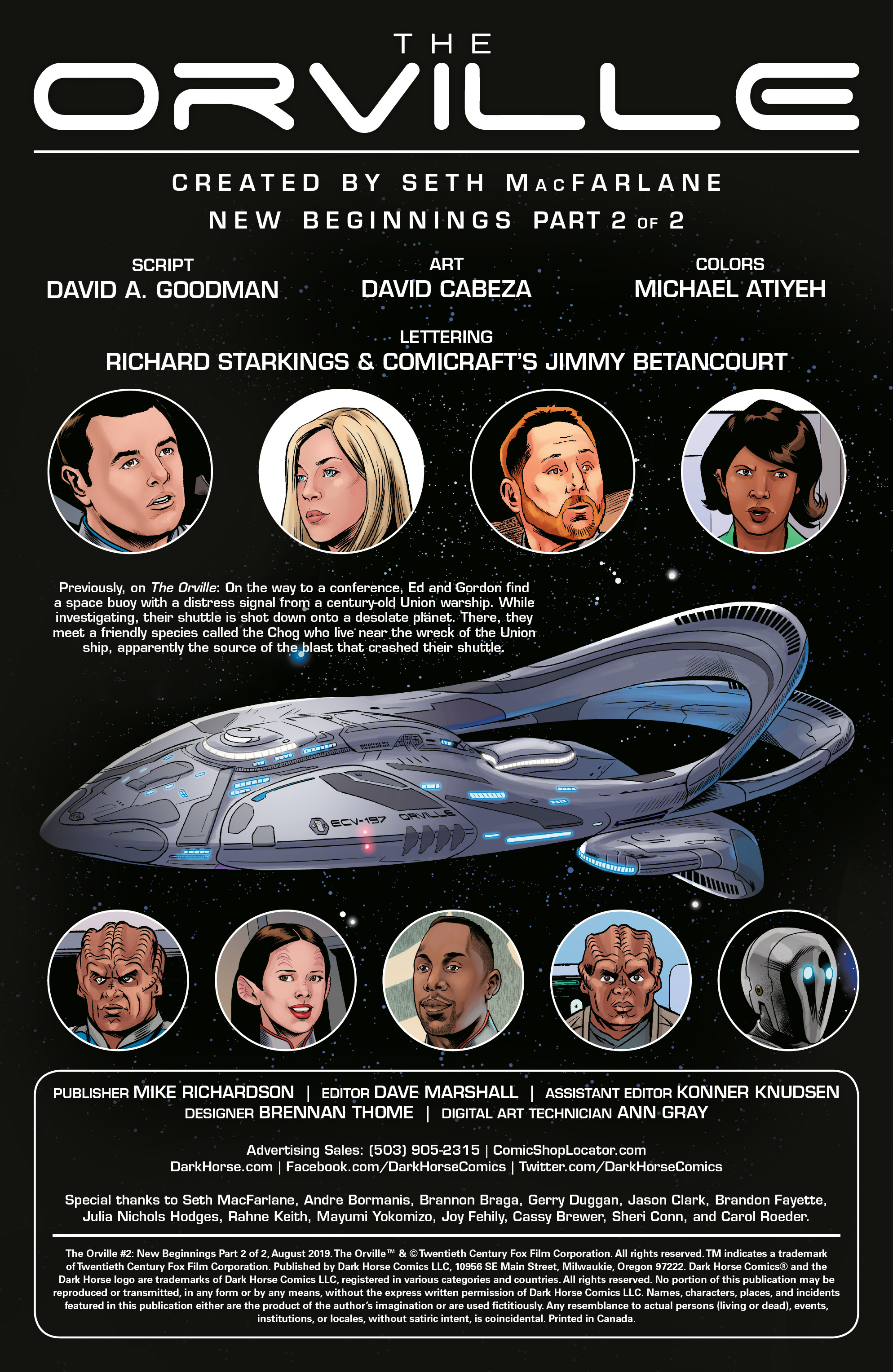 Read online The Orville comic -  Issue #2 - 2