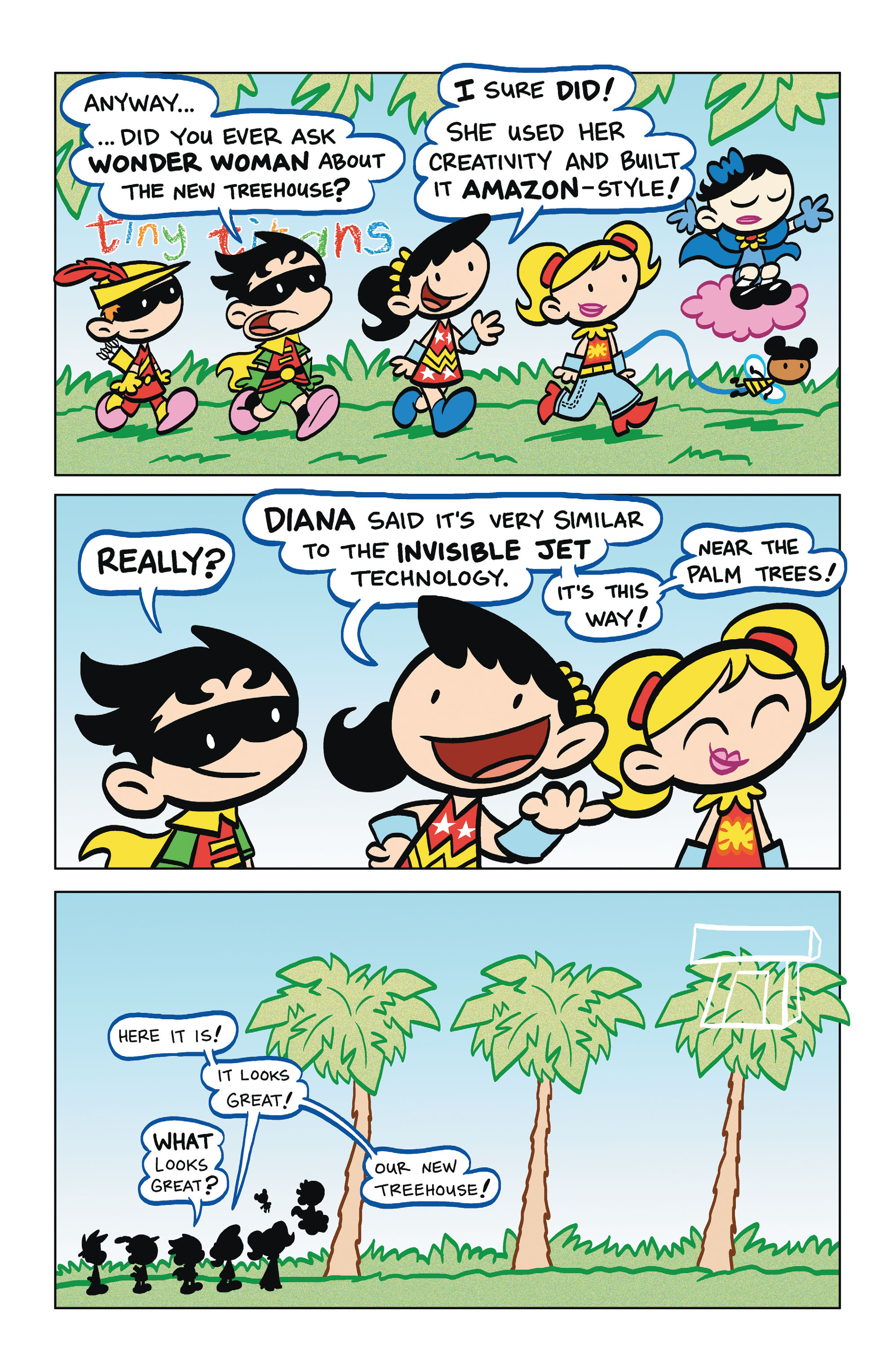 Read online Tiny Titans: Return To the Treehouse comic -  Issue #5 - 18