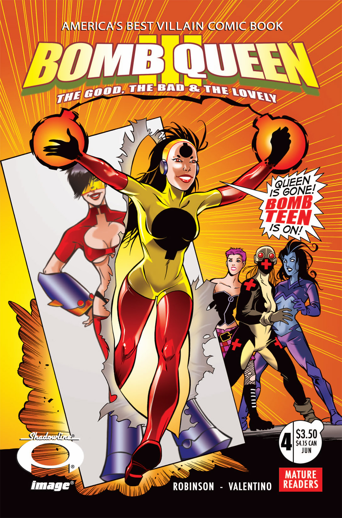 Read online Bomb Queen III: The Good, The Bad & The Lovely comic -  Issue #4 - 1