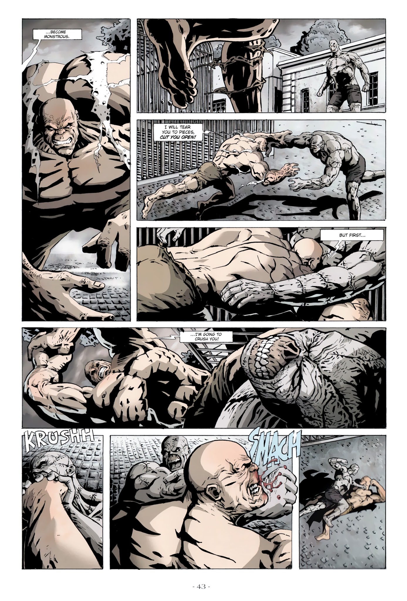 Read online Mister Hyde contre Frankenstein comic -  Issue #2 - 44