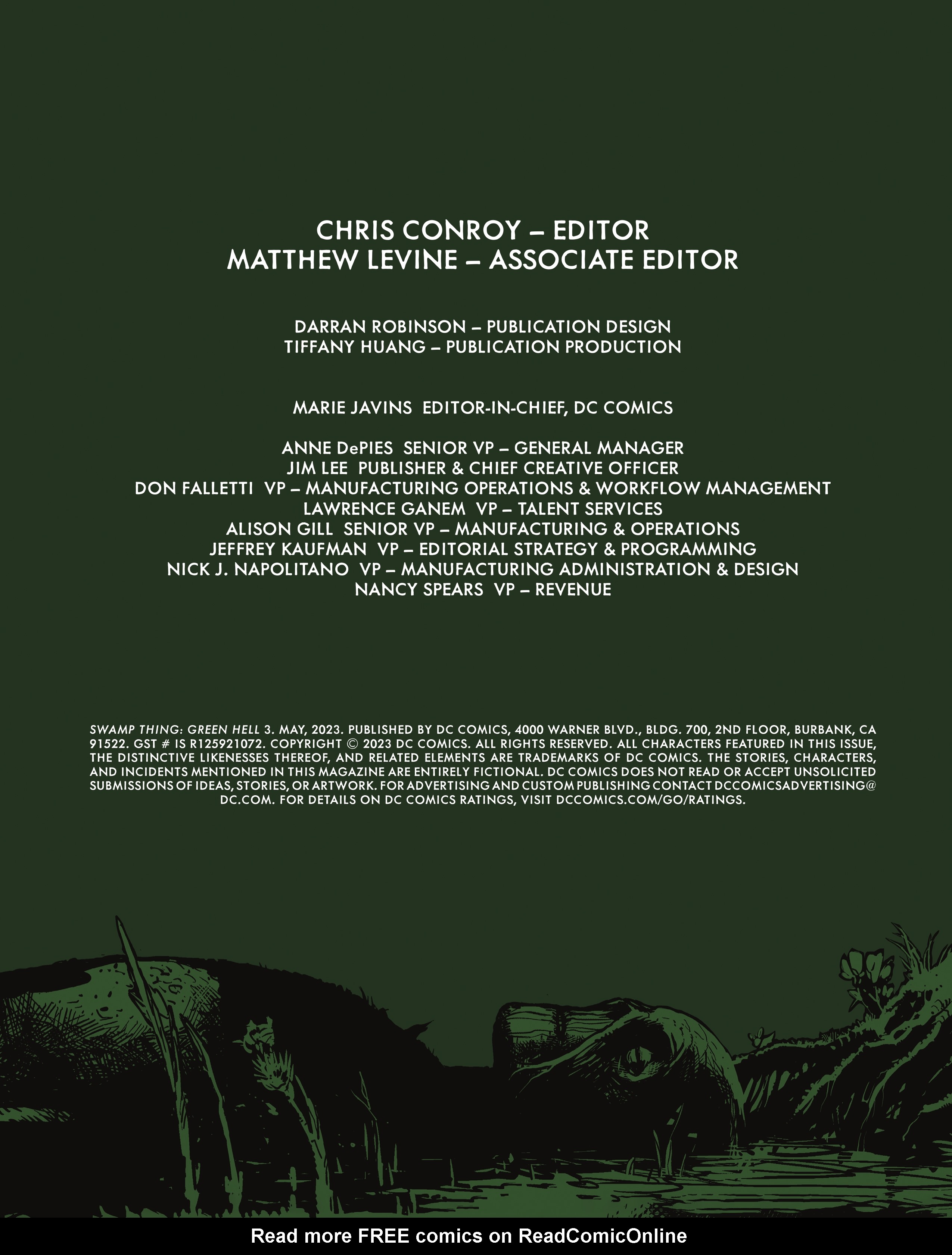 Read online Swamp Thing: Green Hell comic -  Issue #3 - 46