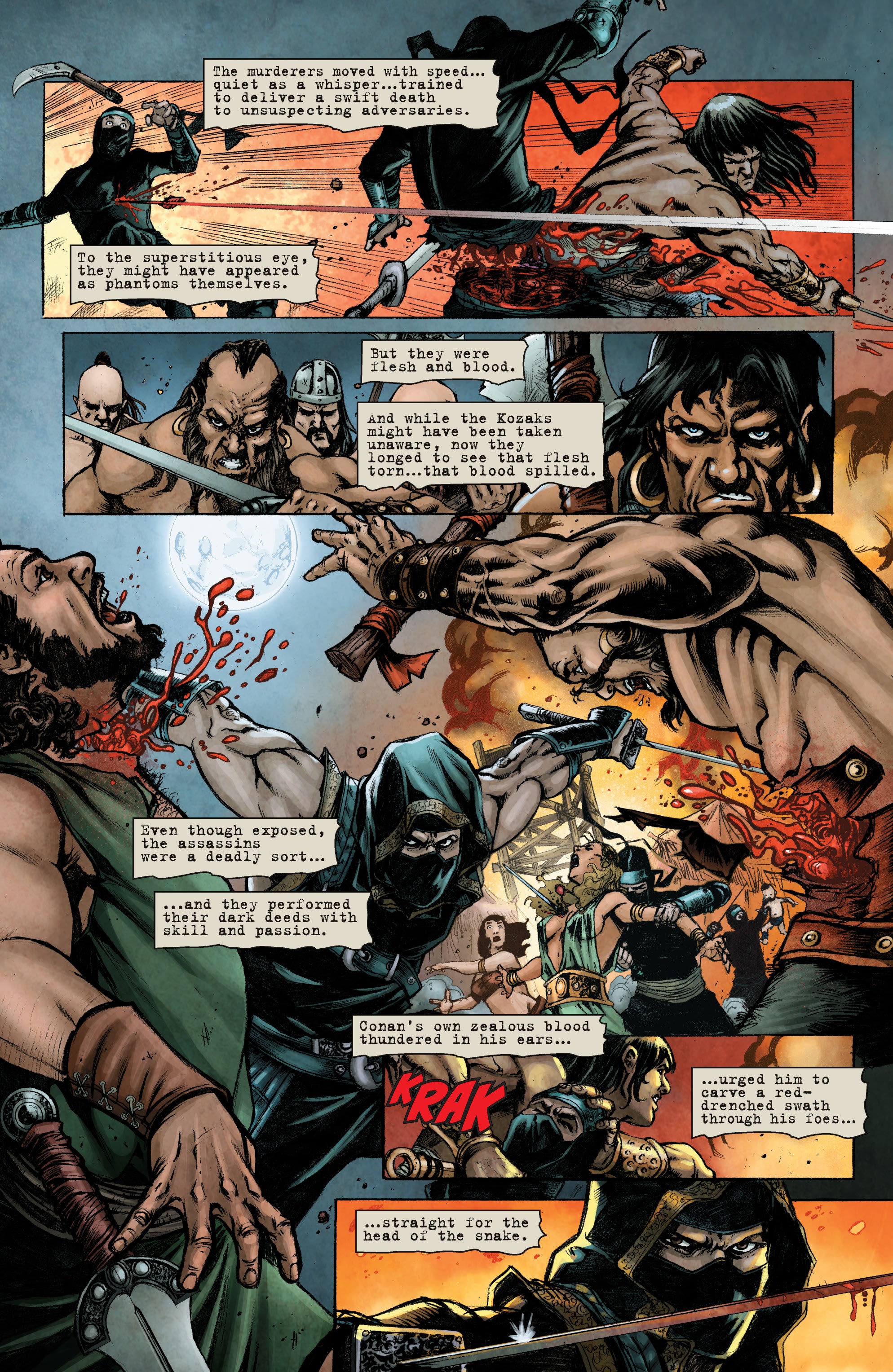 Read online Conan Chronicles Epic Collection comic -  Issue # TPB Blood In His Wake (Part 3) - 58
