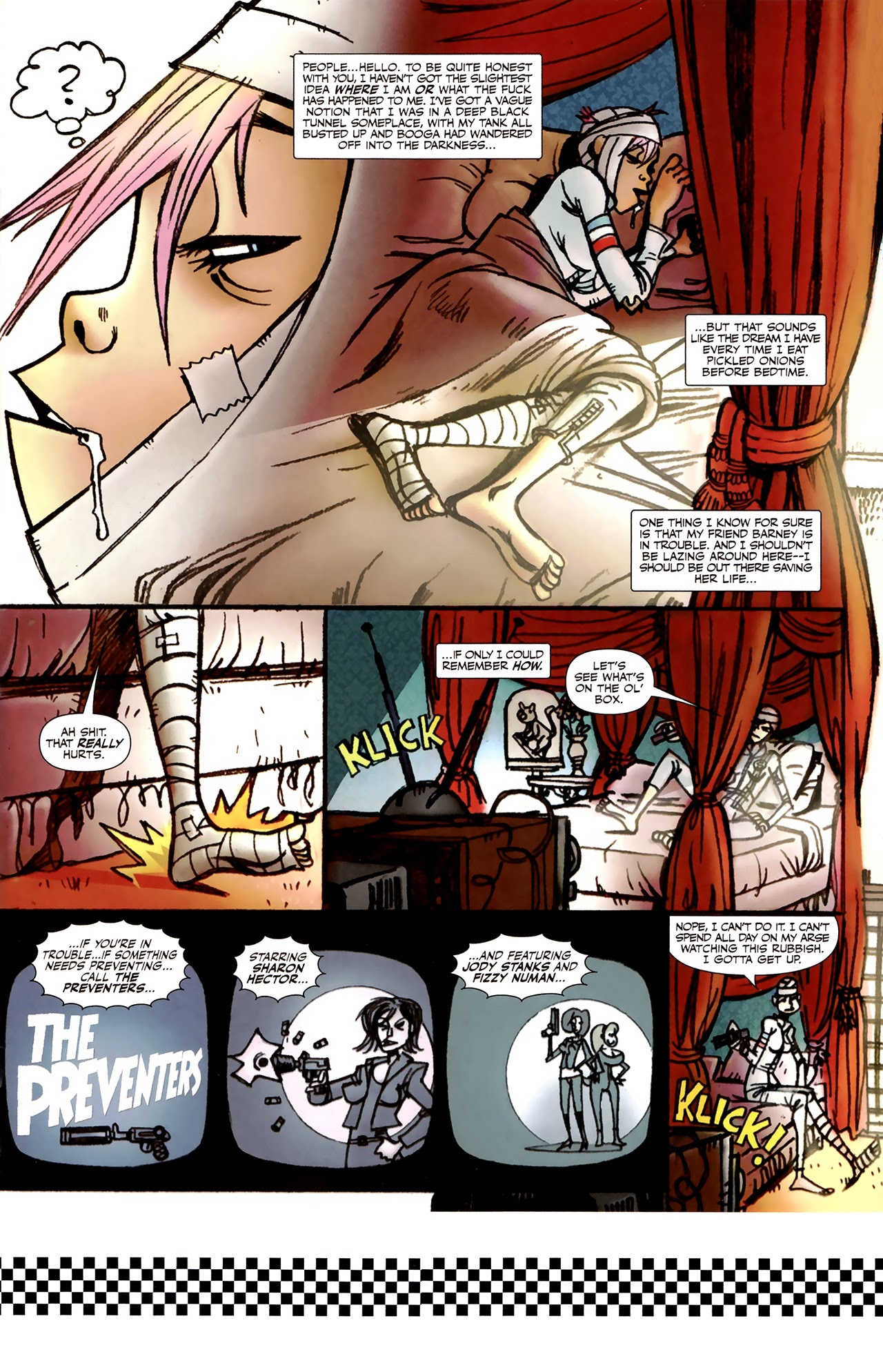 Read online Tank Girl: Skidmarks comic -  Issue #2 - 3