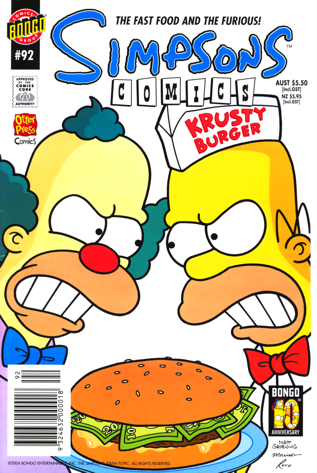 Read online Simpsons Comics comic -  Issue #92 - 1
