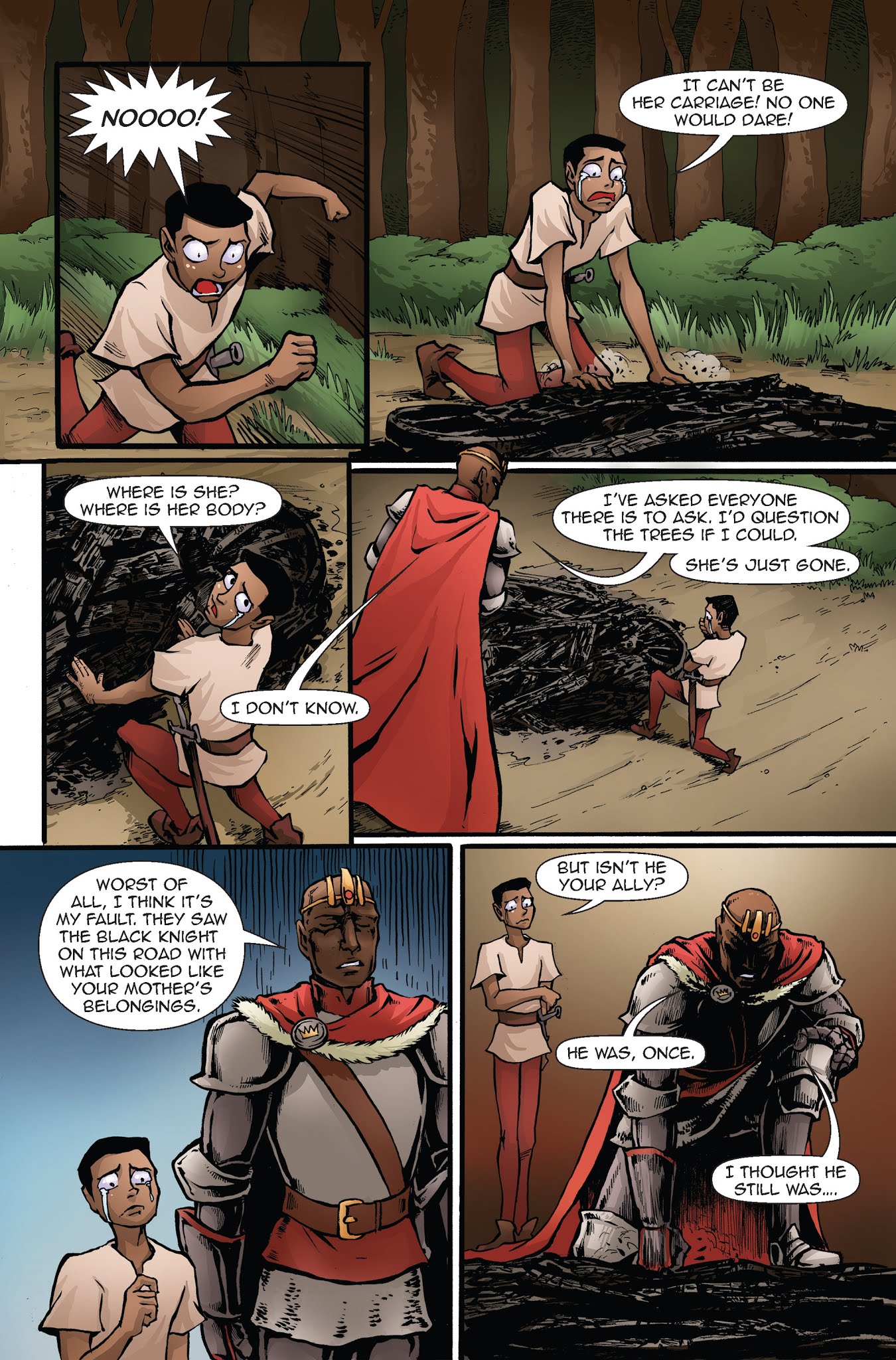 Read online Princeless Book 4: Be Yourself (2015) comic -  Issue #1 - 12