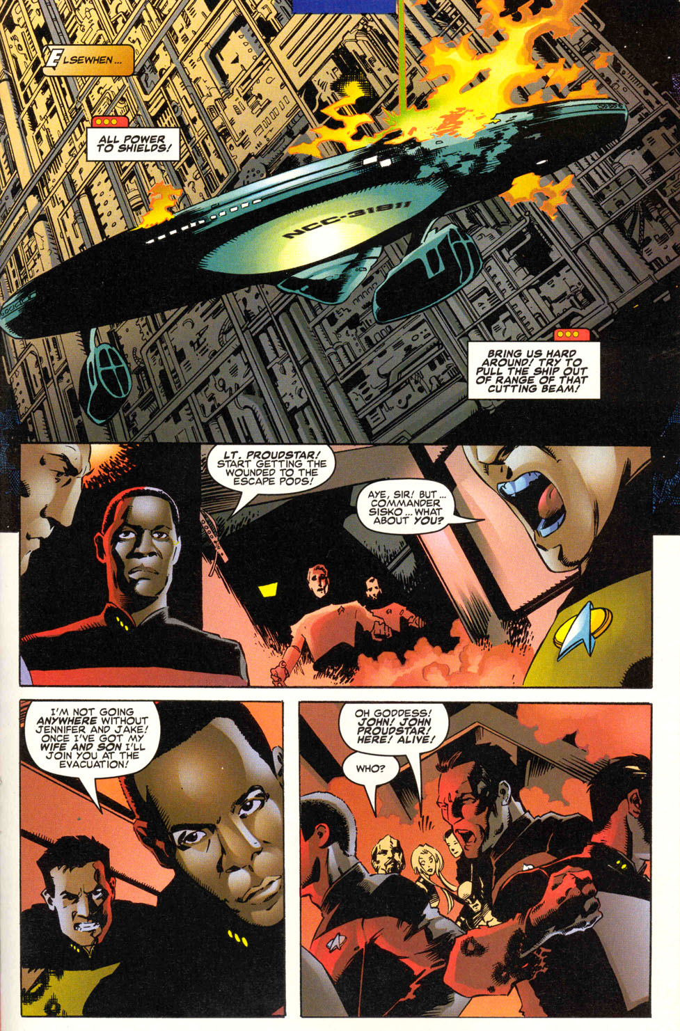 Star Trek: The Next Generation/X-Men: Second Contact issue Full - Page 44