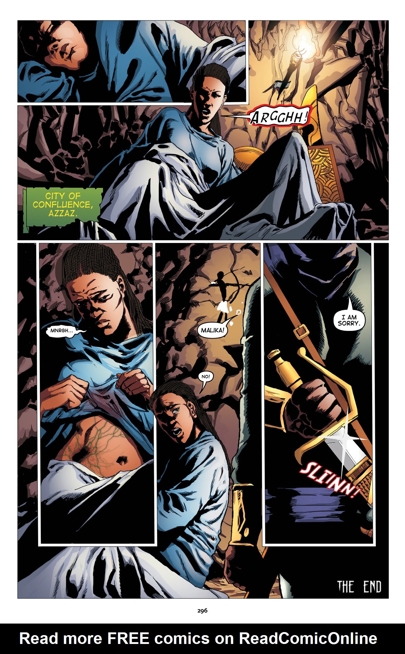 Read online Malika: Warrior Queen comic -  Issue # TPB 1 (Part 3) - 98