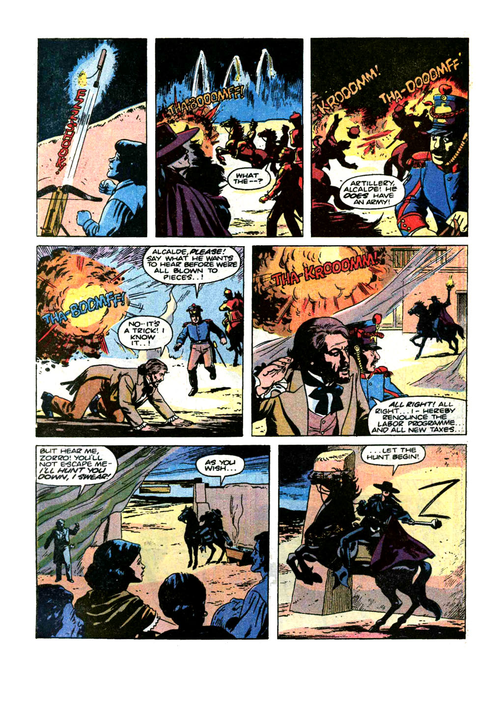 Read online Zorro (1990) comic -  Issue #1 - 20