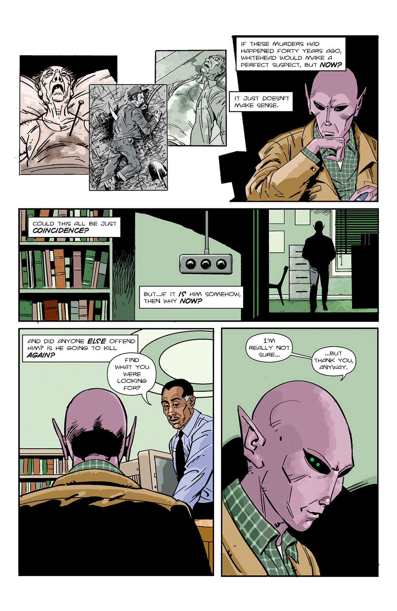 Read online Resident Alien comic -  Issue #2 - 19