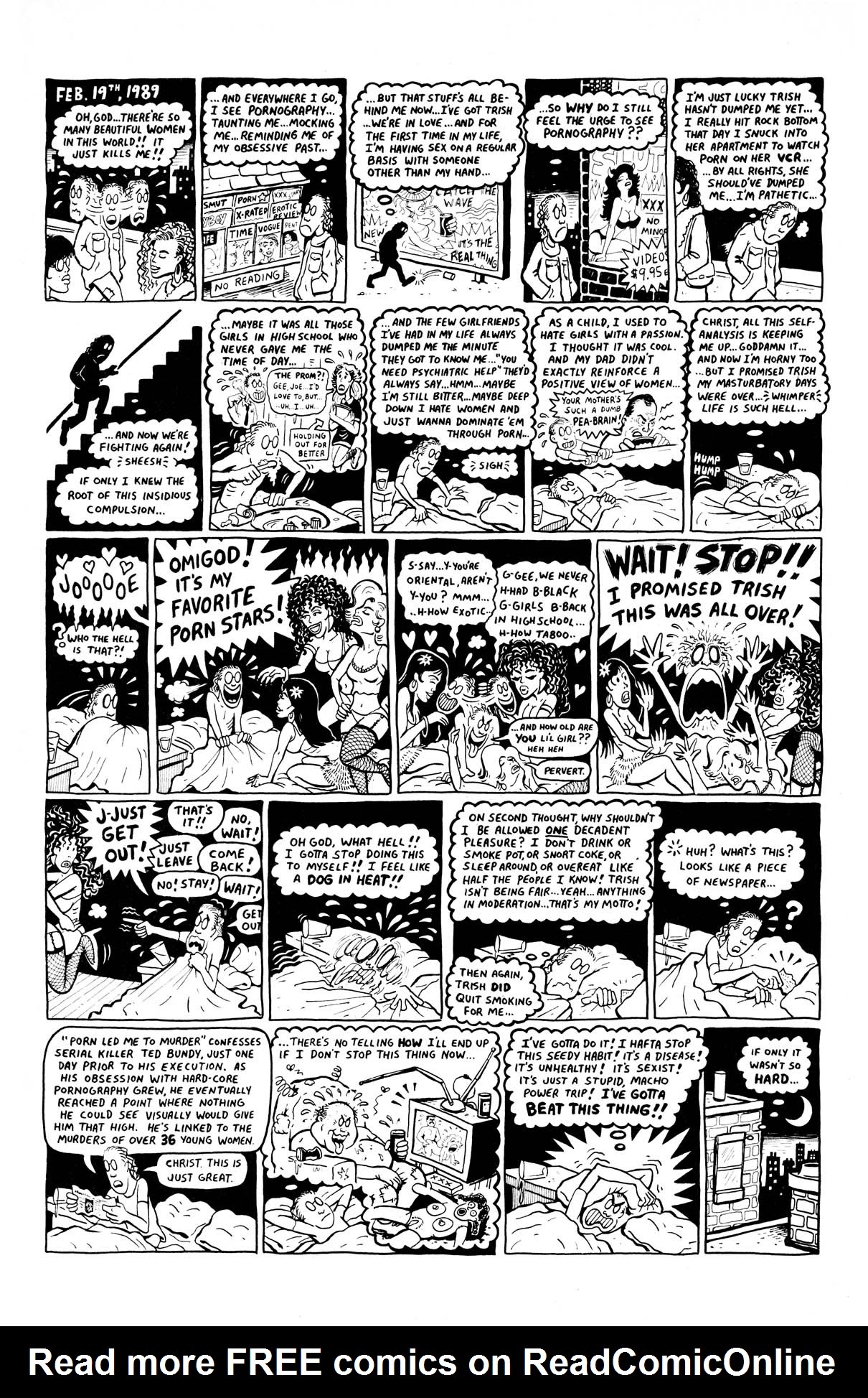 Read online Peepshow: The Cartoon Diary of Joe Matt comic -  Issue # Full - 30