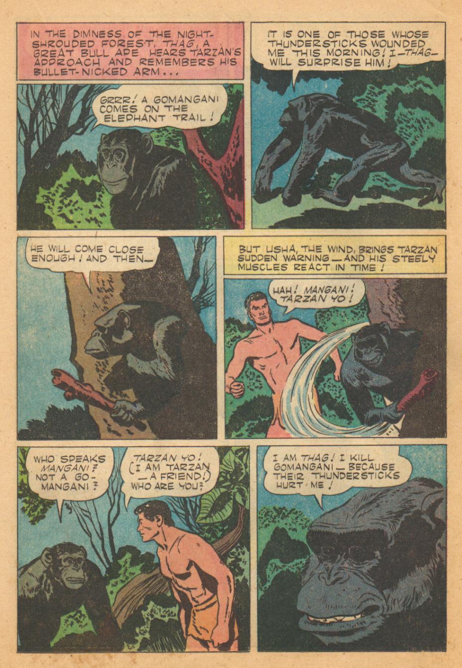 Read online Tarzan (1948) comic -  Issue #78 - 13