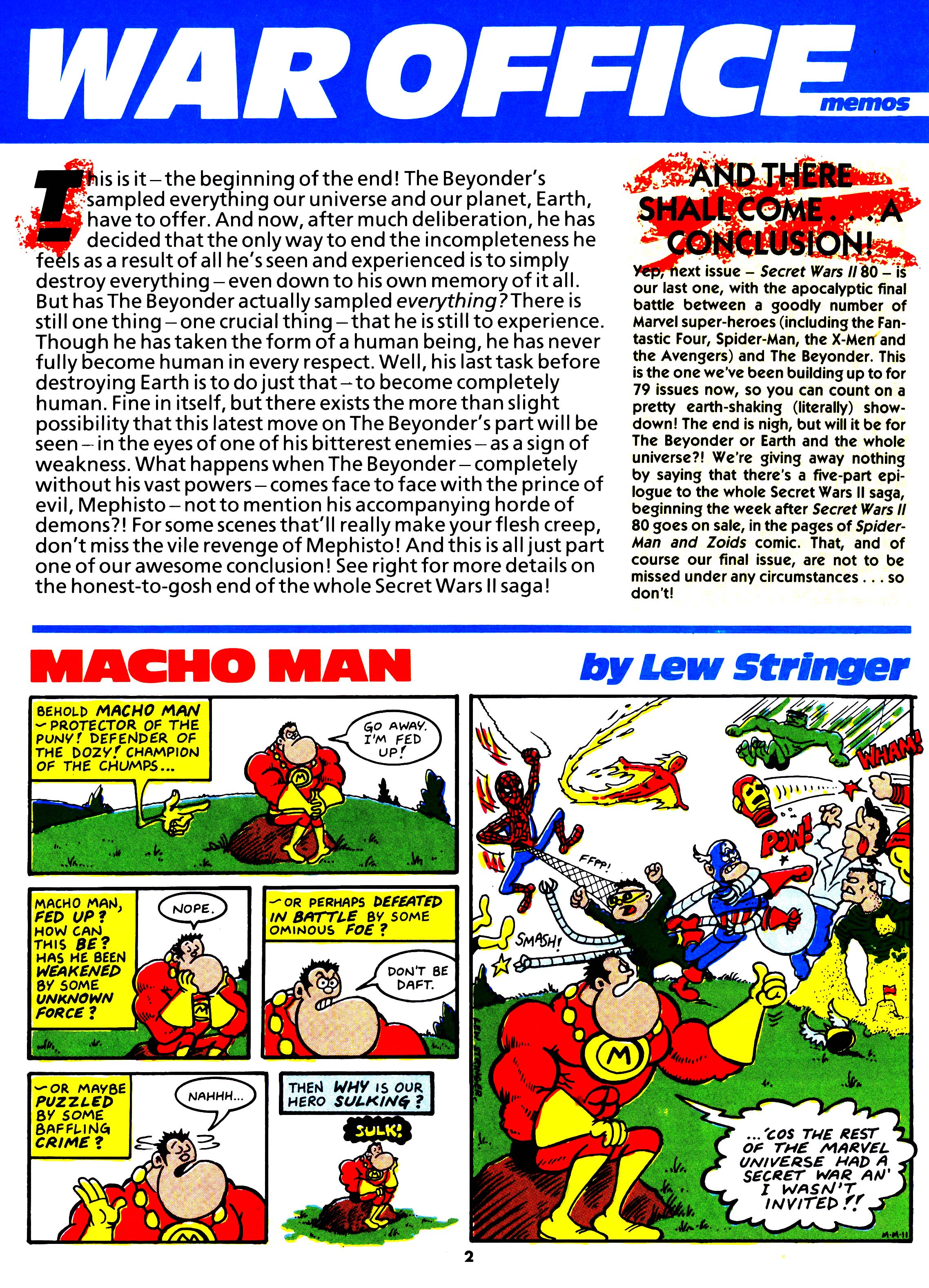 Read online Secret Wars (1985) comic -  Issue #79 - 2