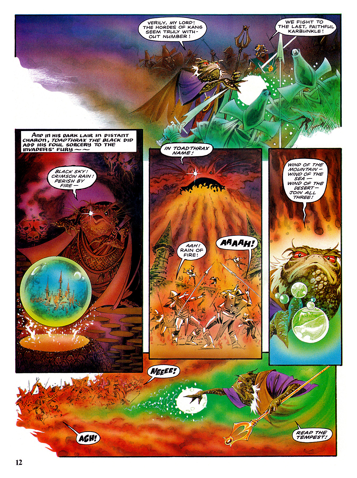 Read online Marvel Graphic Novel comic -  Issue #3 - The Chronicles of Genghis Grimtoad - 12