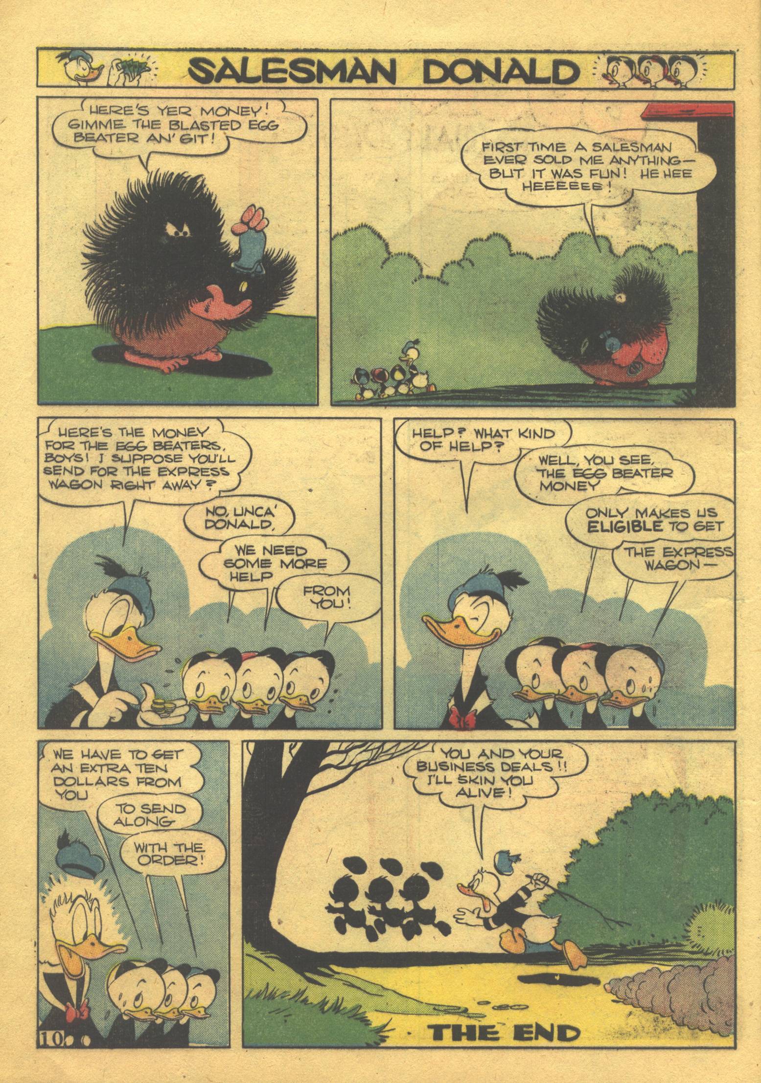 Read online Walt Disney's Comics and Stories comic -  Issue #39 - 12