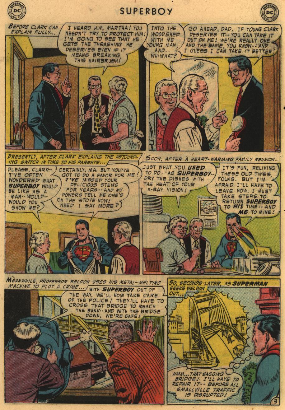 Read online Superboy (1949) comic -  Issue #53 - 25