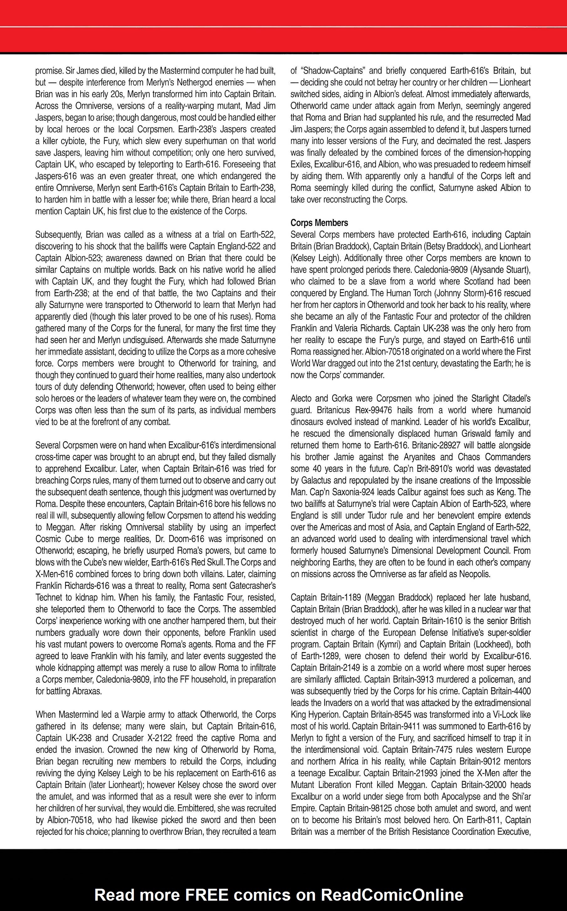 Read online Official Handbook of the Marvel Universe A to Z comic -  Issue # TPB 2 (Part 2) - 101