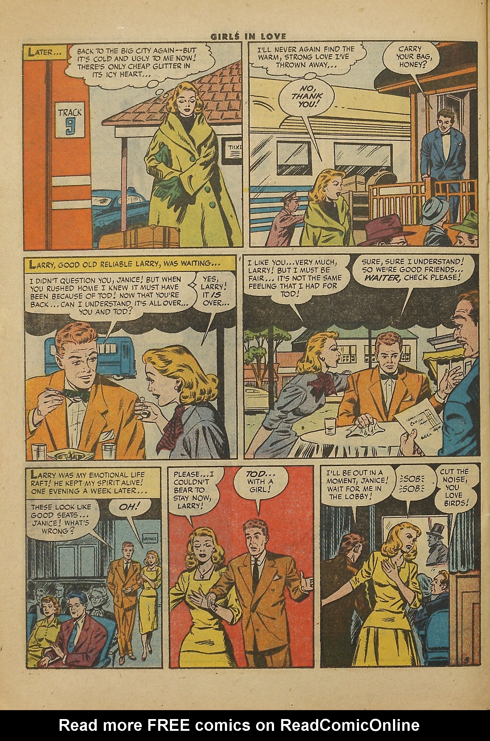 Read online Girls in Love (1955) comic -  Issue #55 - 22