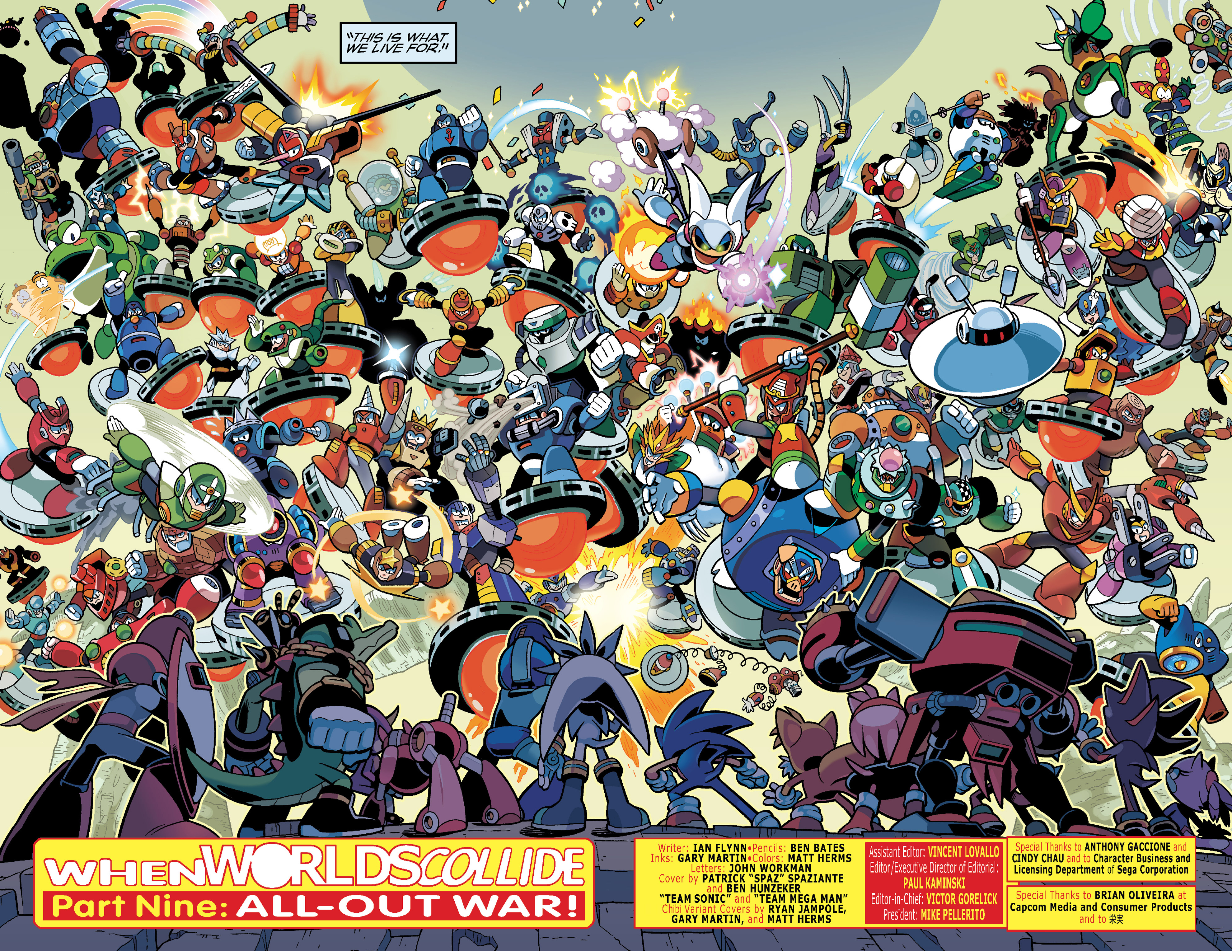 Read online Sonic Mega Man Worlds Collide comic -  Issue # Vol 3 - 12