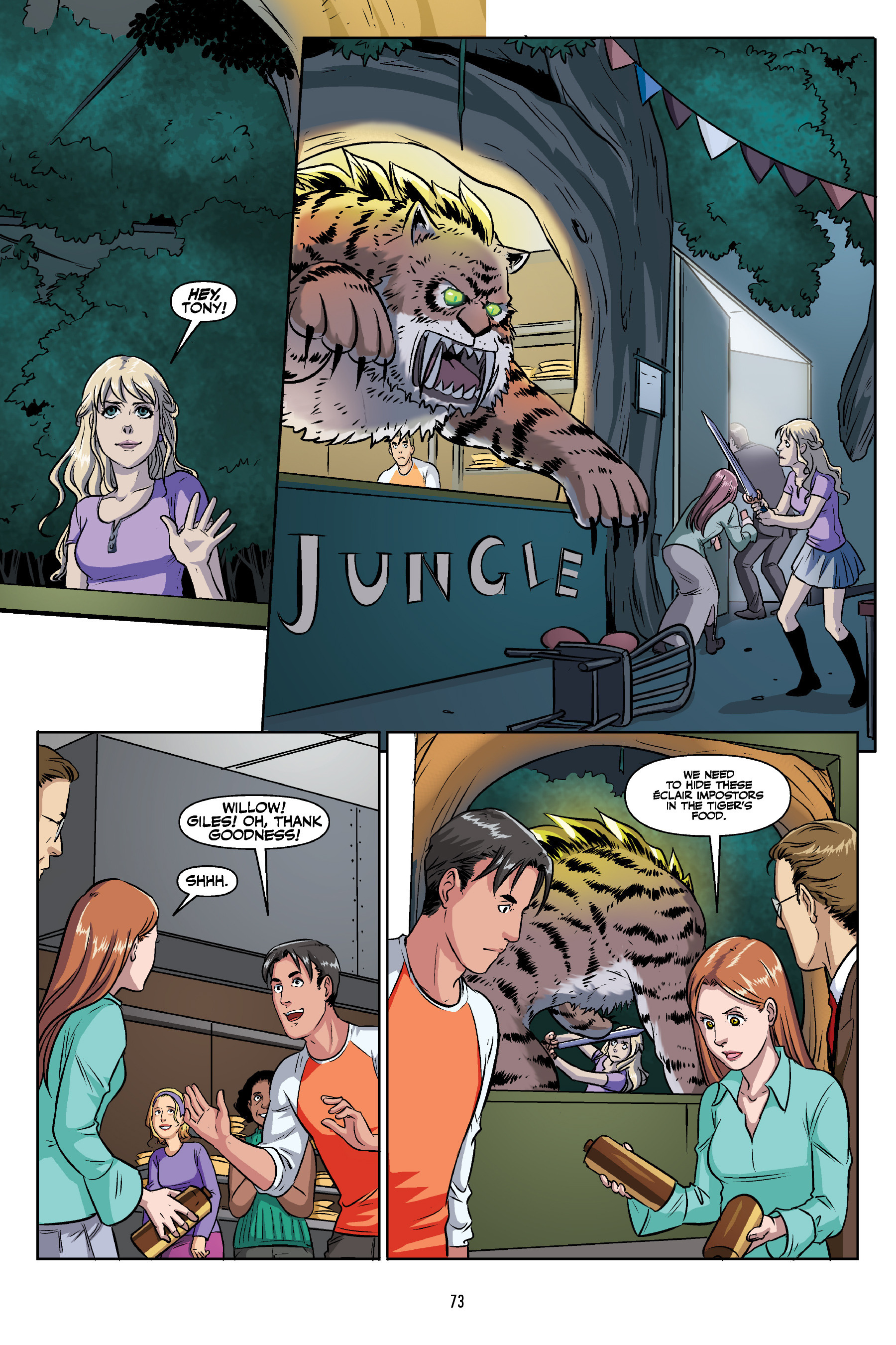 Read online Buffy: The High School Years - Glutton For Punishment comic -  Issue # Full - 73