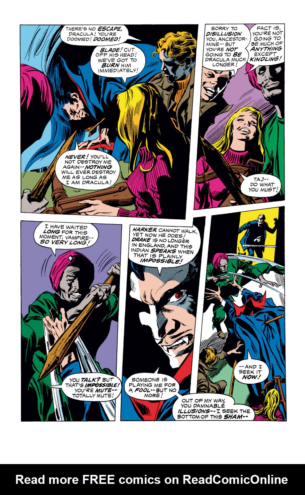 Read online Tomb of Dracula (1972) comic -  Issue #28 - 13
