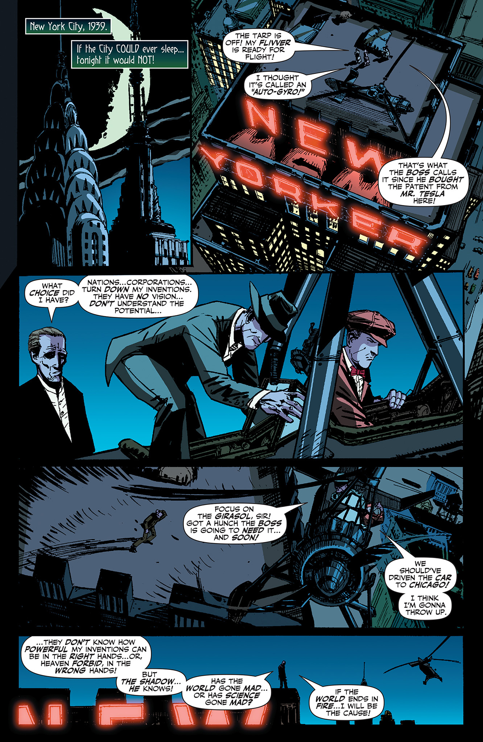 Read online The Shadow/Green Hornet: Dark Nights comic -  Issue #2 - 4