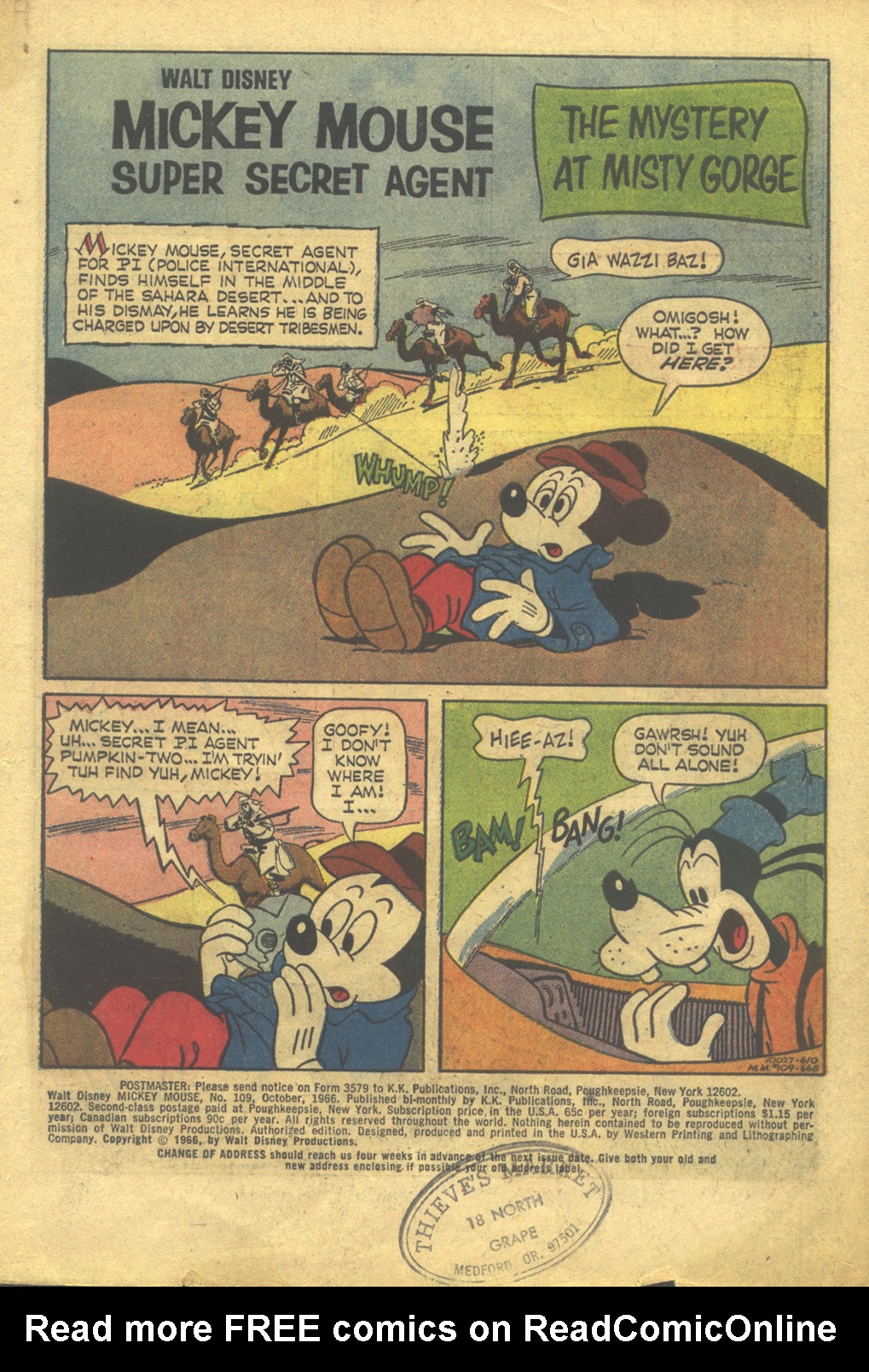 Read online Walt Disney's Mickey Mouse comic -  Issue #109 - 3