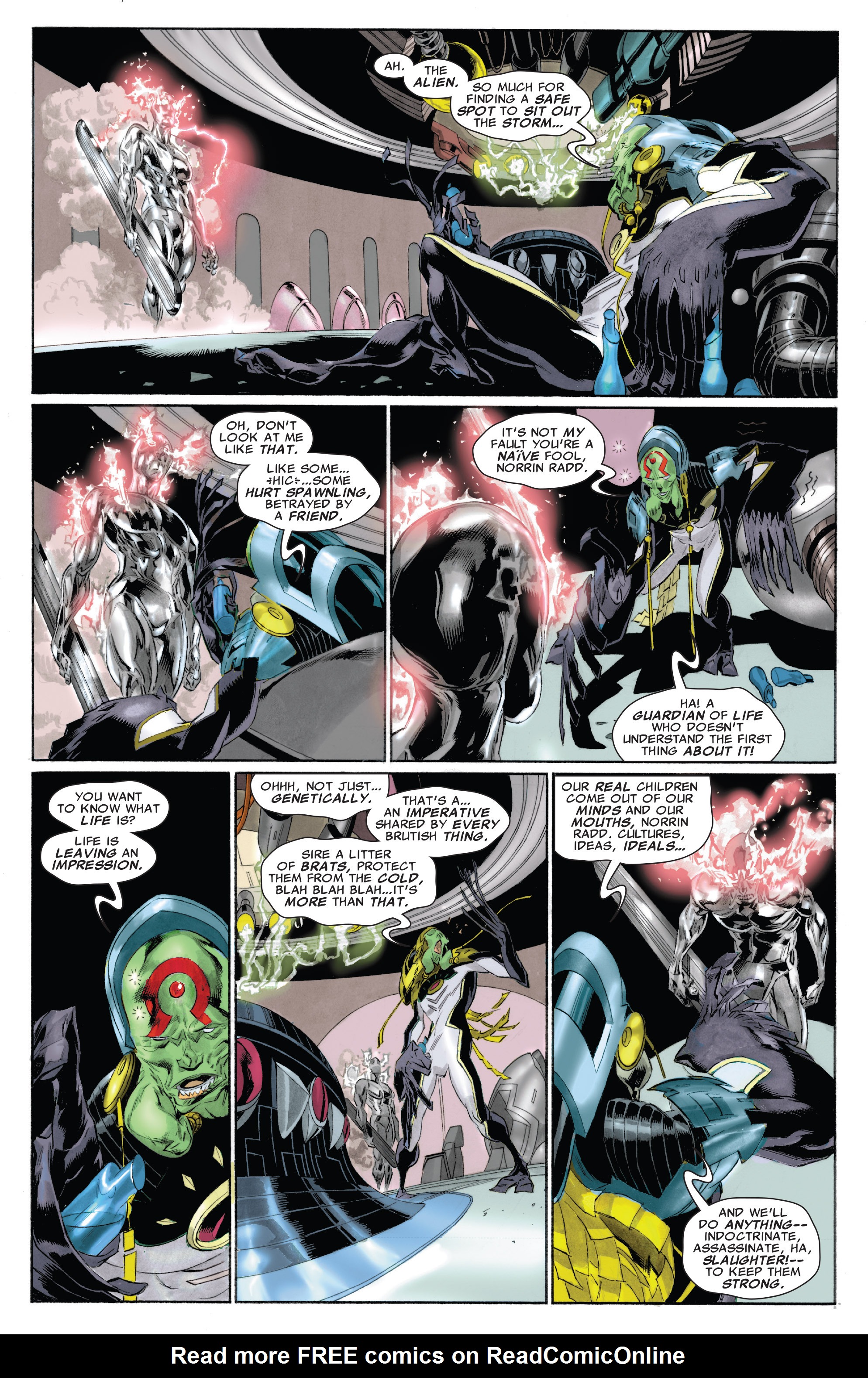 Read online Silver Surfer: In Thy Name comic -  Issue #4 - 19