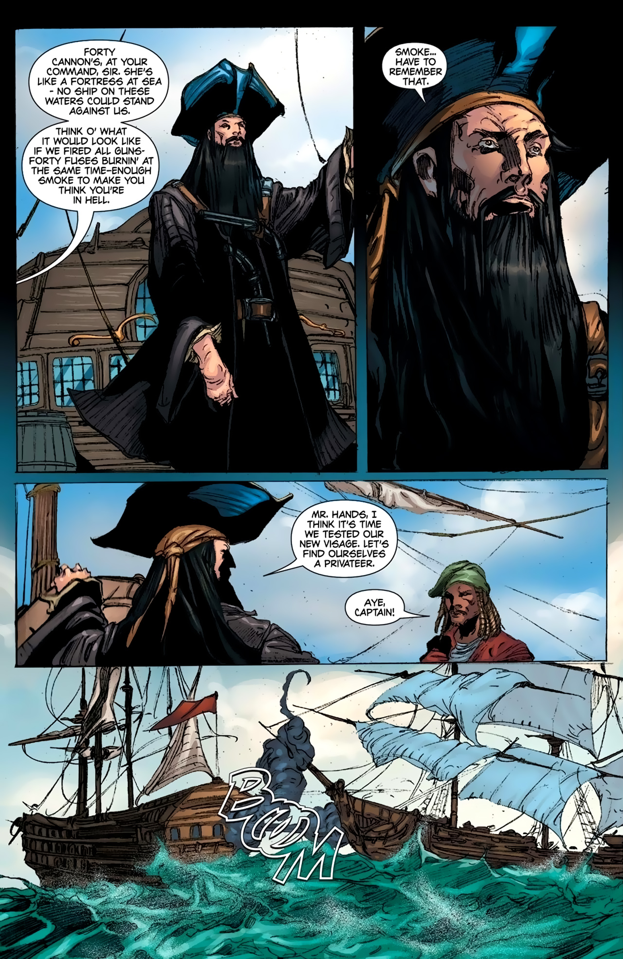Read online Blackbeard: Legend of the Pyrate King comic -  Issue #5 - 19