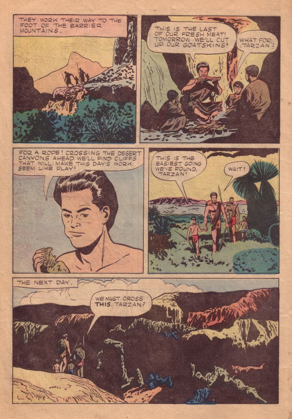 Read online Tarzan (1948) comic -  Issue #8 - 8