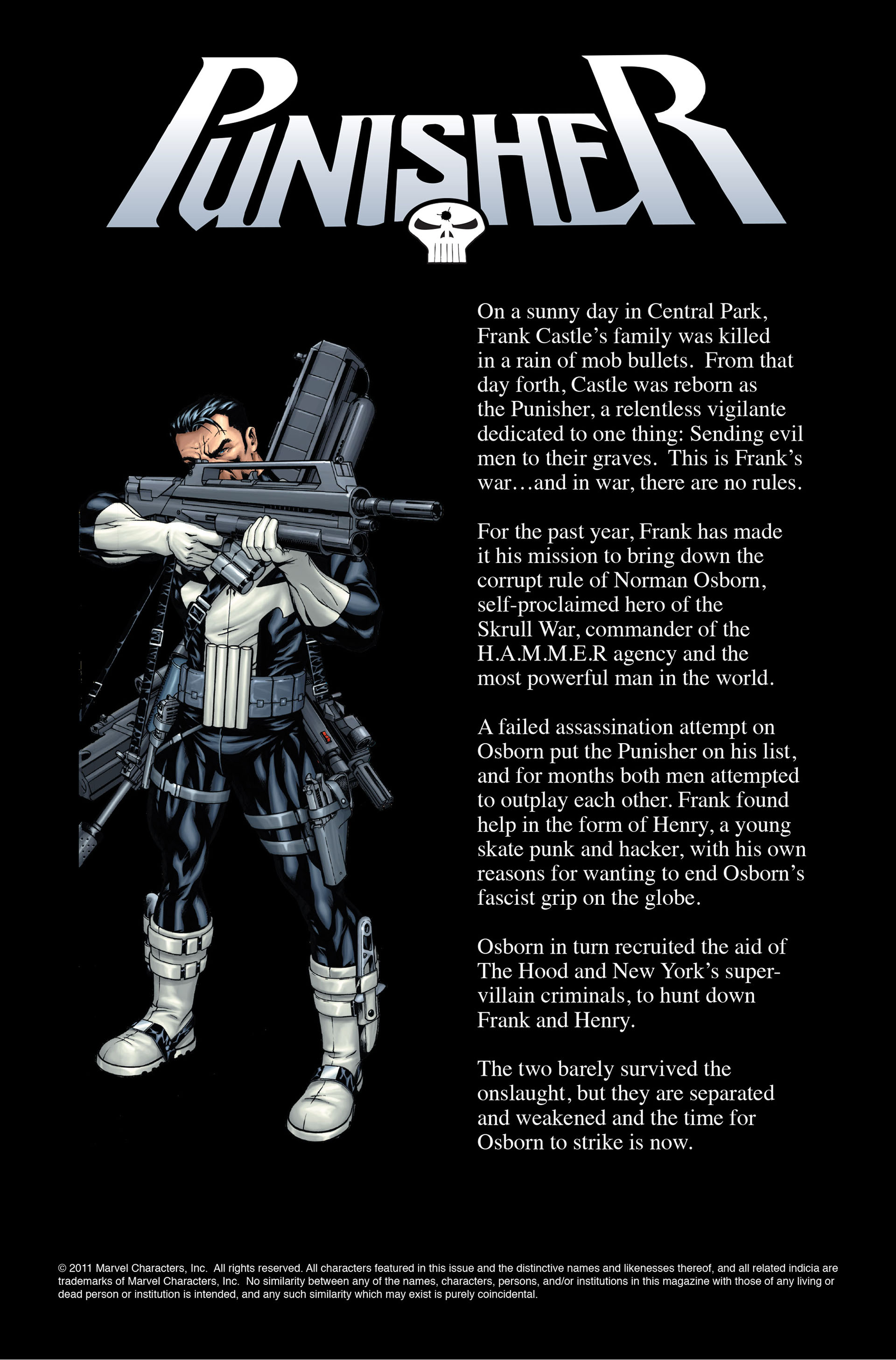 Read online Dark Reign: The List - Punisher comic -  Issue # Full - 2
