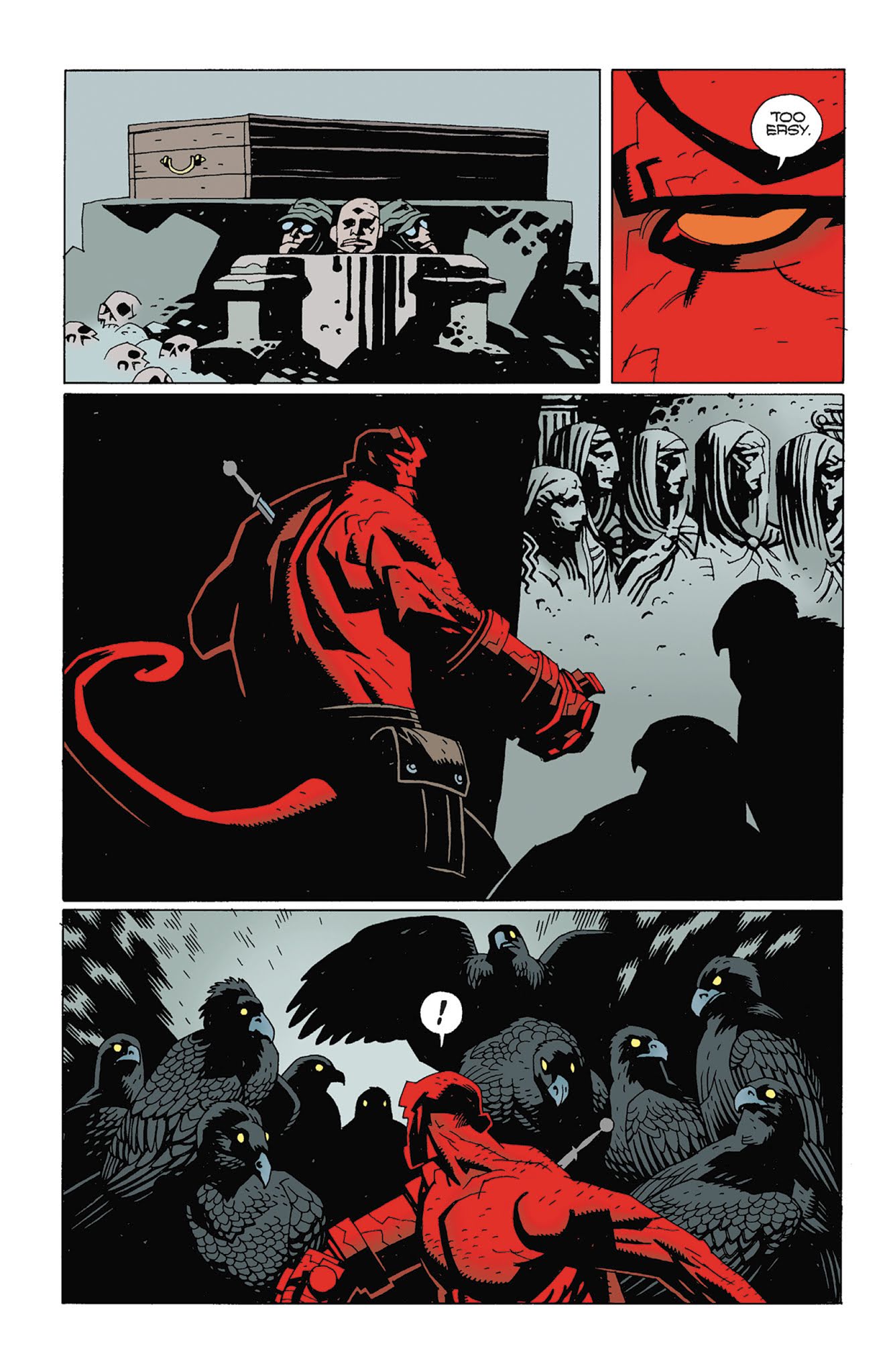 Read online Hellboy: Wake the Devil comic -  Issue # _TPB - 54