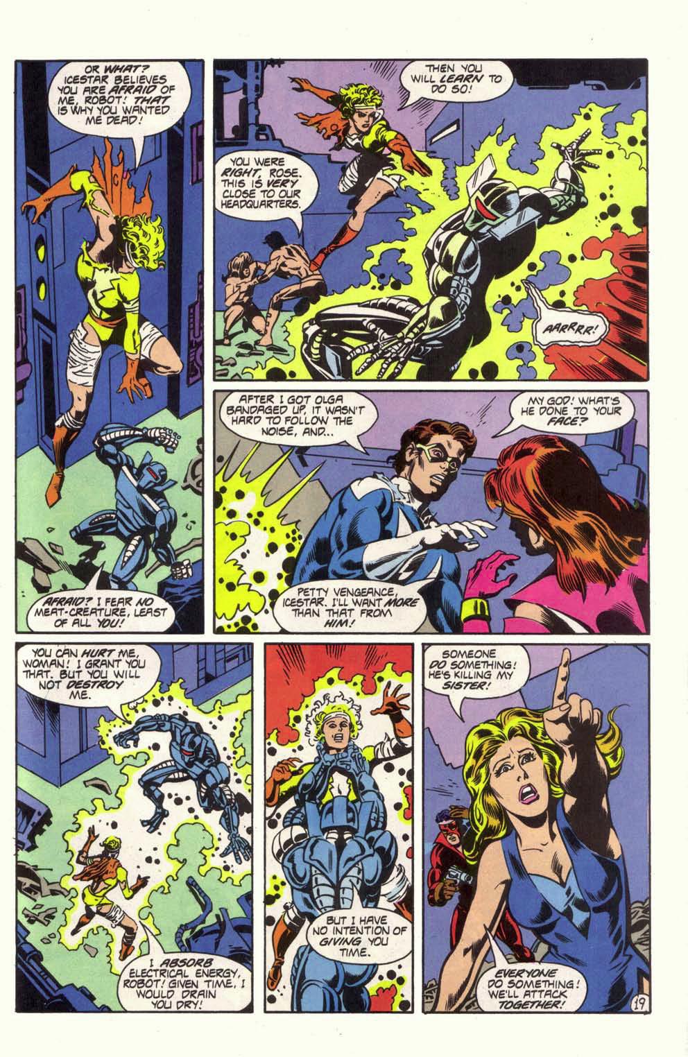 Read online Champions (1987) comic -  Issue #7 - 22
