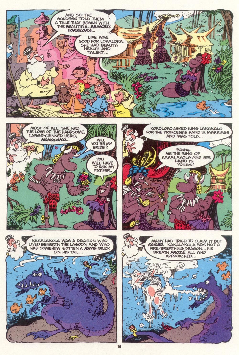 Read online Sergio Aragonés Groo the Wanderer comic -  Issue #98 - 17