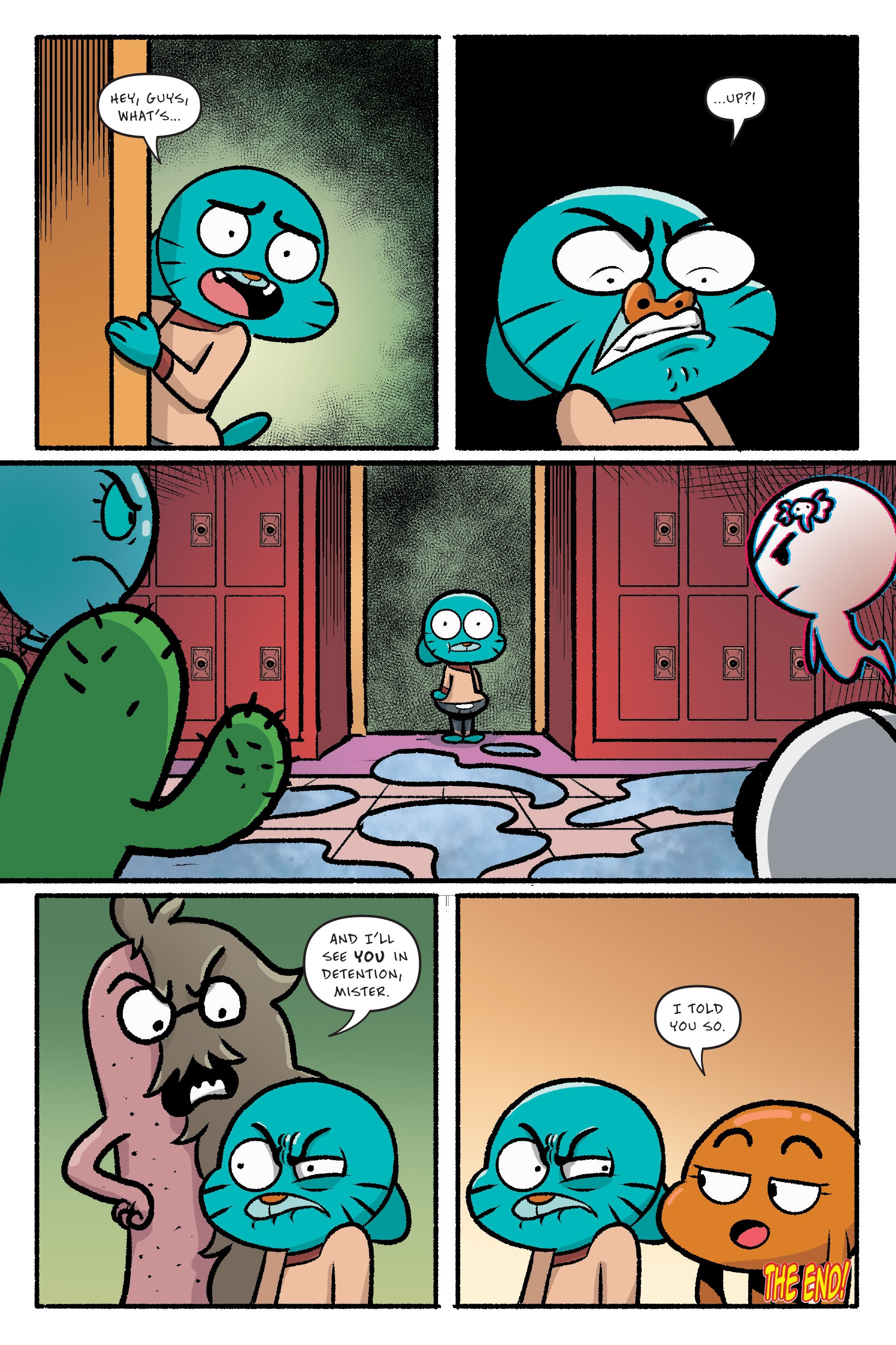 Read online The Amazing World of Gumball: The Storm comic -  Issue # TPB - 89