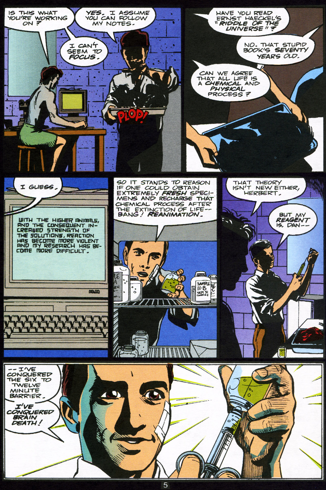 Read online Re-Animator (1991) comic -  Issue #2 - 7