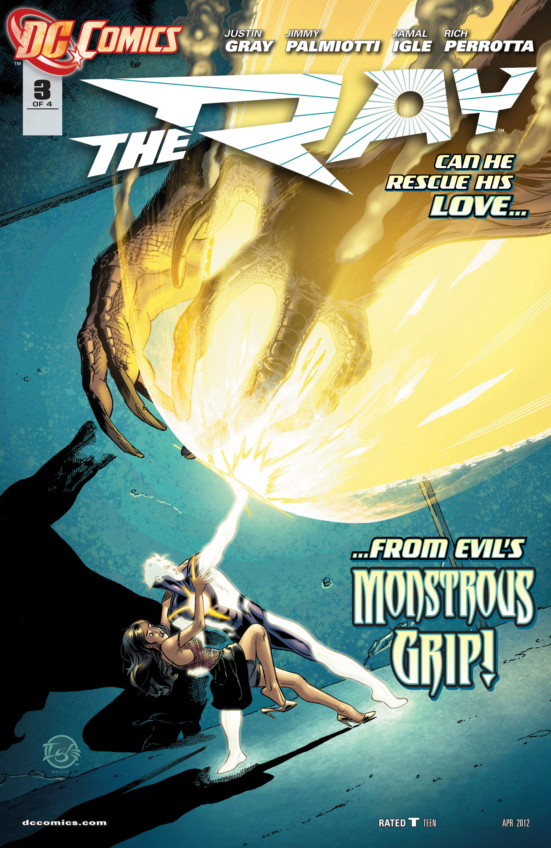 Read online The Ray (2012) comic -  Issue #3 - 1