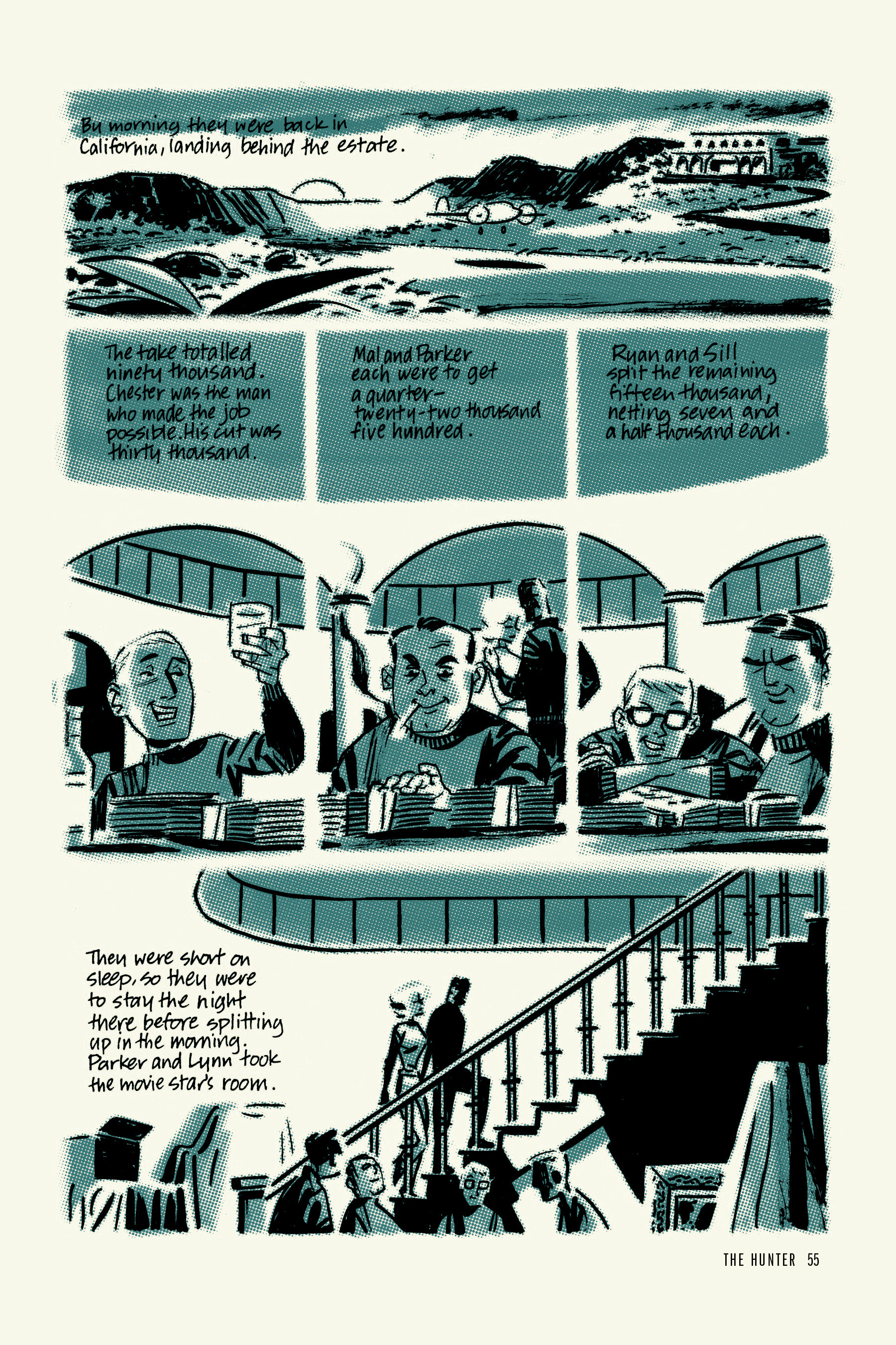 Read online Richard Stark's Parker comic -  Issue #1 - 54