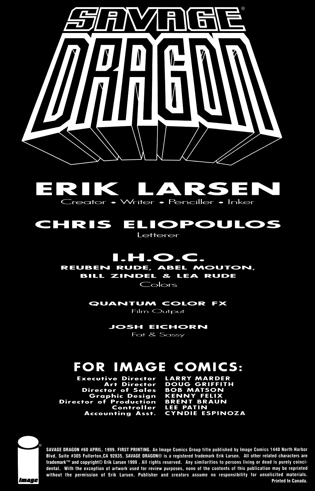 Read online The Savage Dragon (1993) comic -  Issue #60 - 2