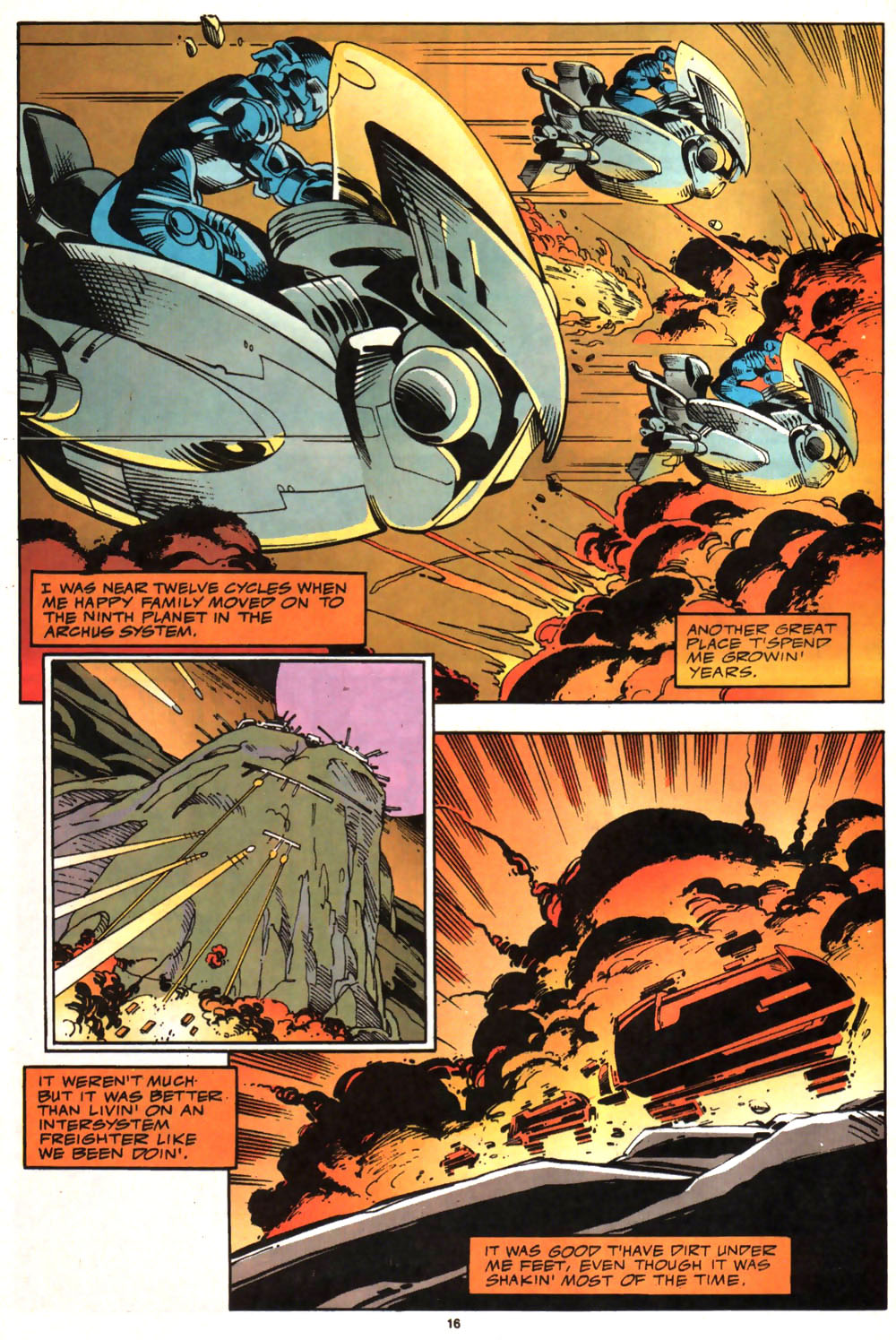 Read online Alien Legion (1987) comic -  Issue #17 - 18