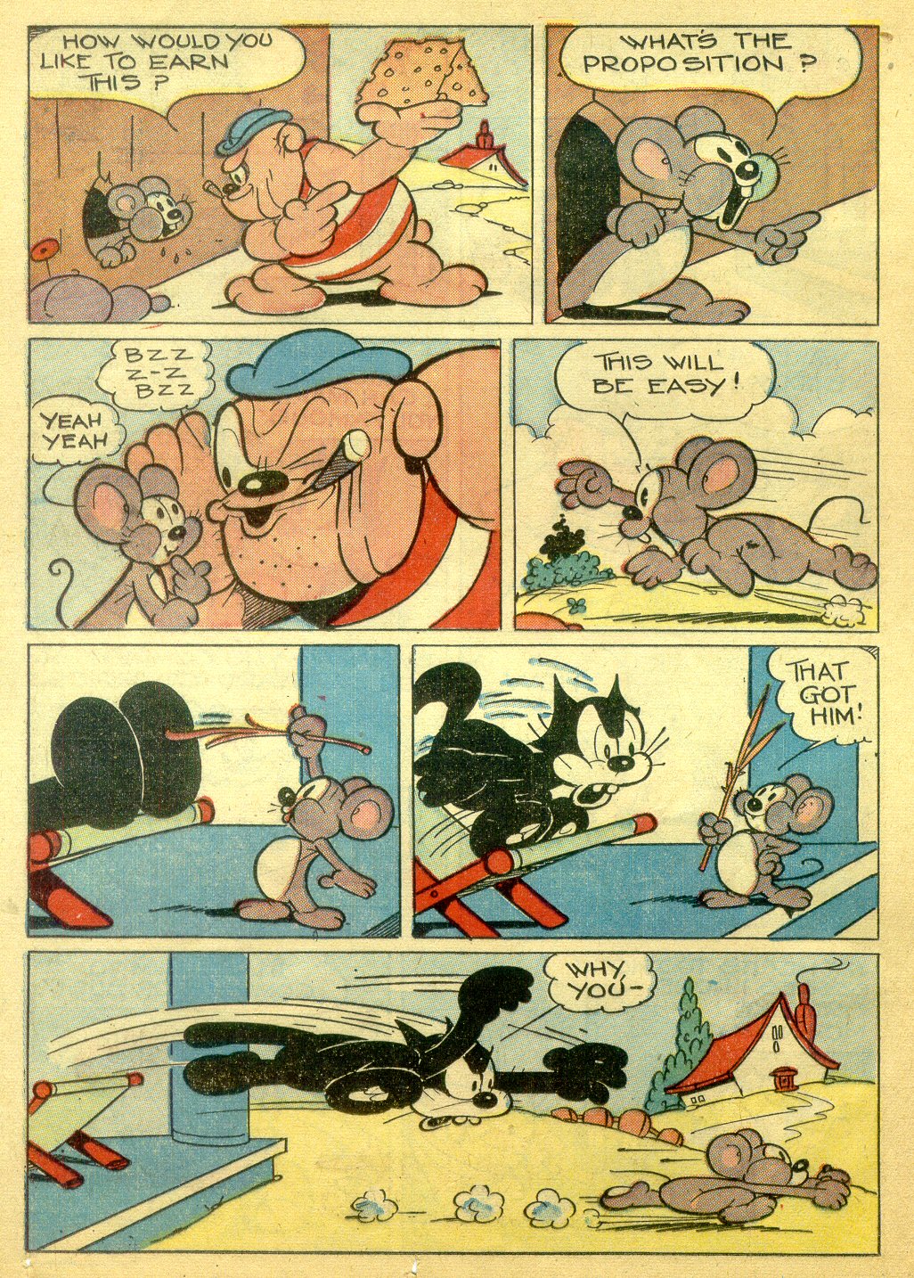 Read online Felix the Cat (1948) comic -  Issue #4 - 34