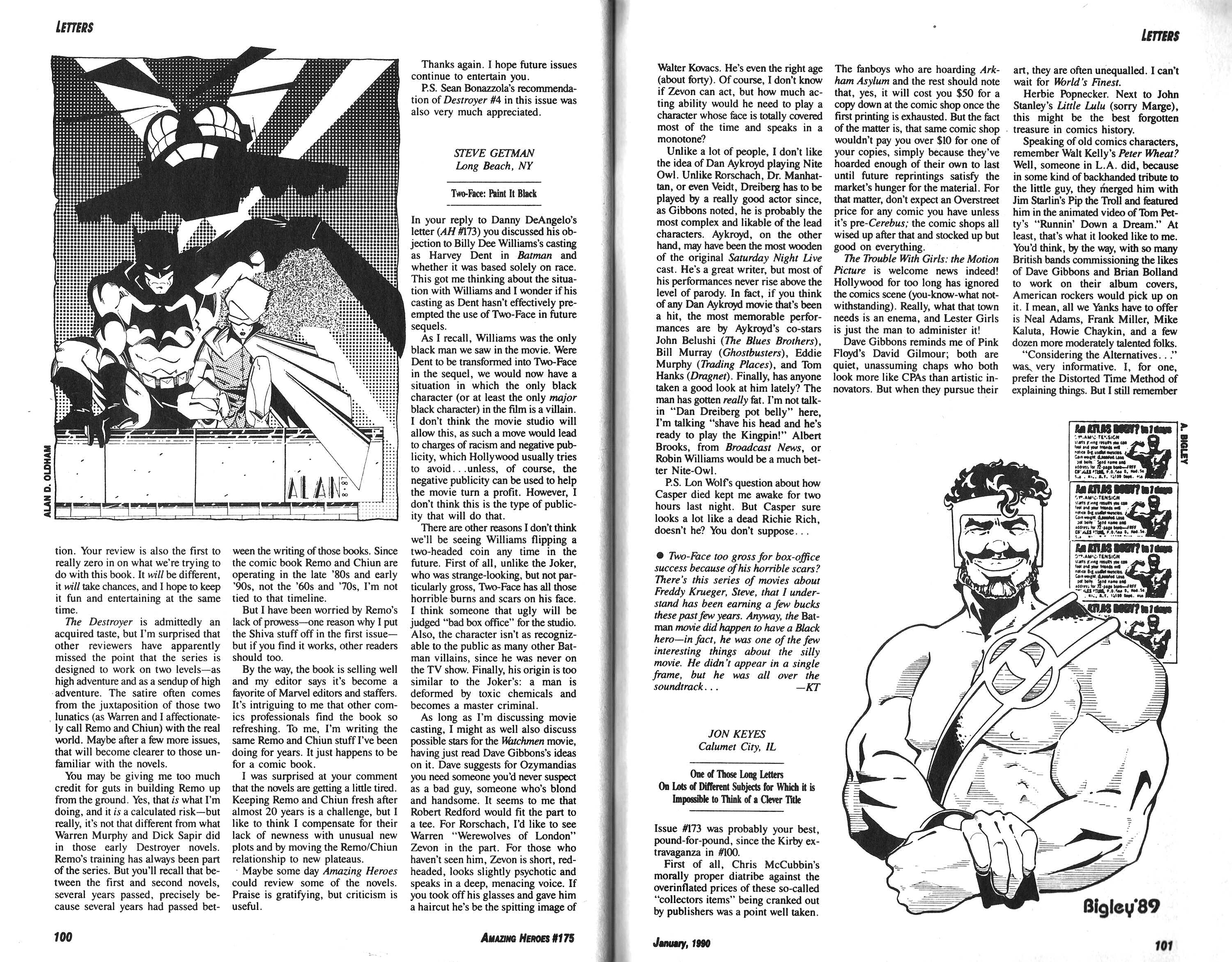 Read online Amazing Heroes comic -  Issue #175 - 51