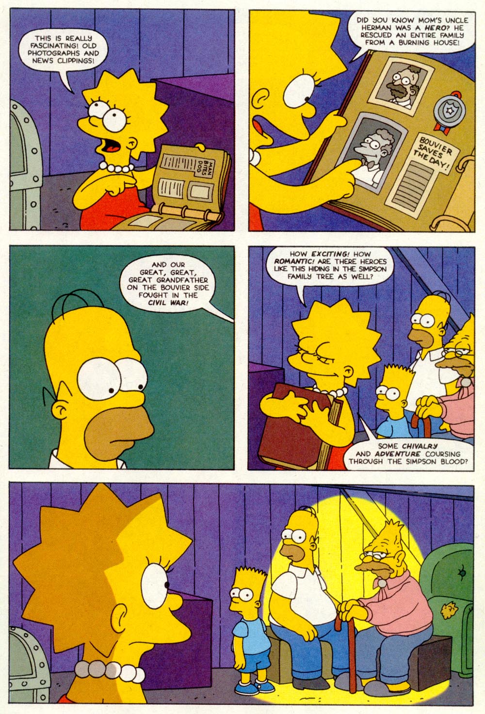 Read online Treehouse of Horror comic -  Issue #1 - 21