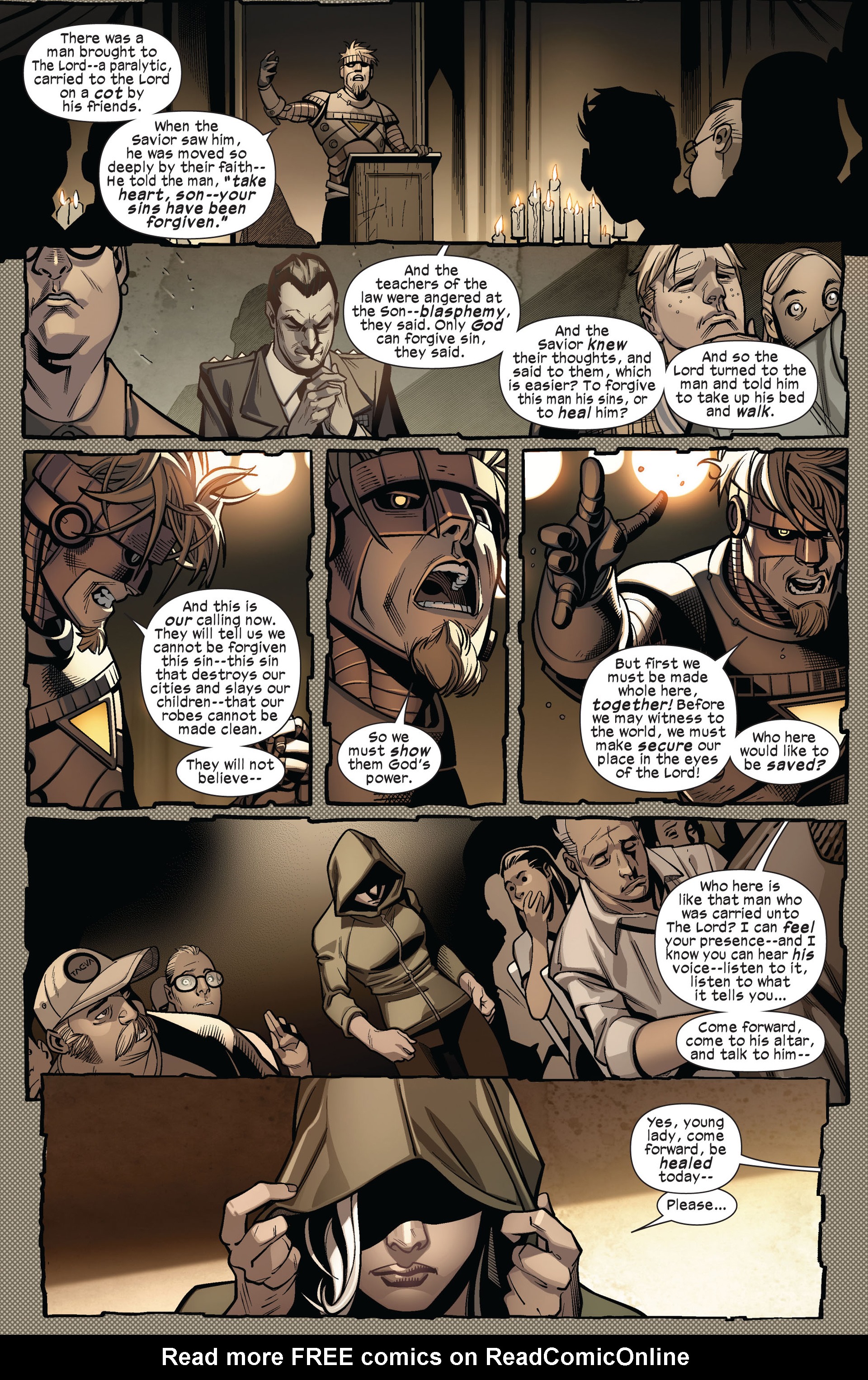 Read online Ultimate Comics X-Men comic -  Issue #4 - 20